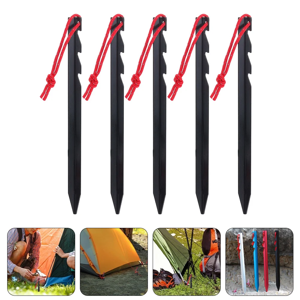 5 Pcs Tent Pegs Hiking Stakes Outdoor Travel Nails Ground Pile Aluminum Alloy Camping Multi-functional
5 Pcs Tent Pegs Hiking Stakes Outdoor Travel Nails Ground Pile Aluminum Alloy Camping Multi-functional