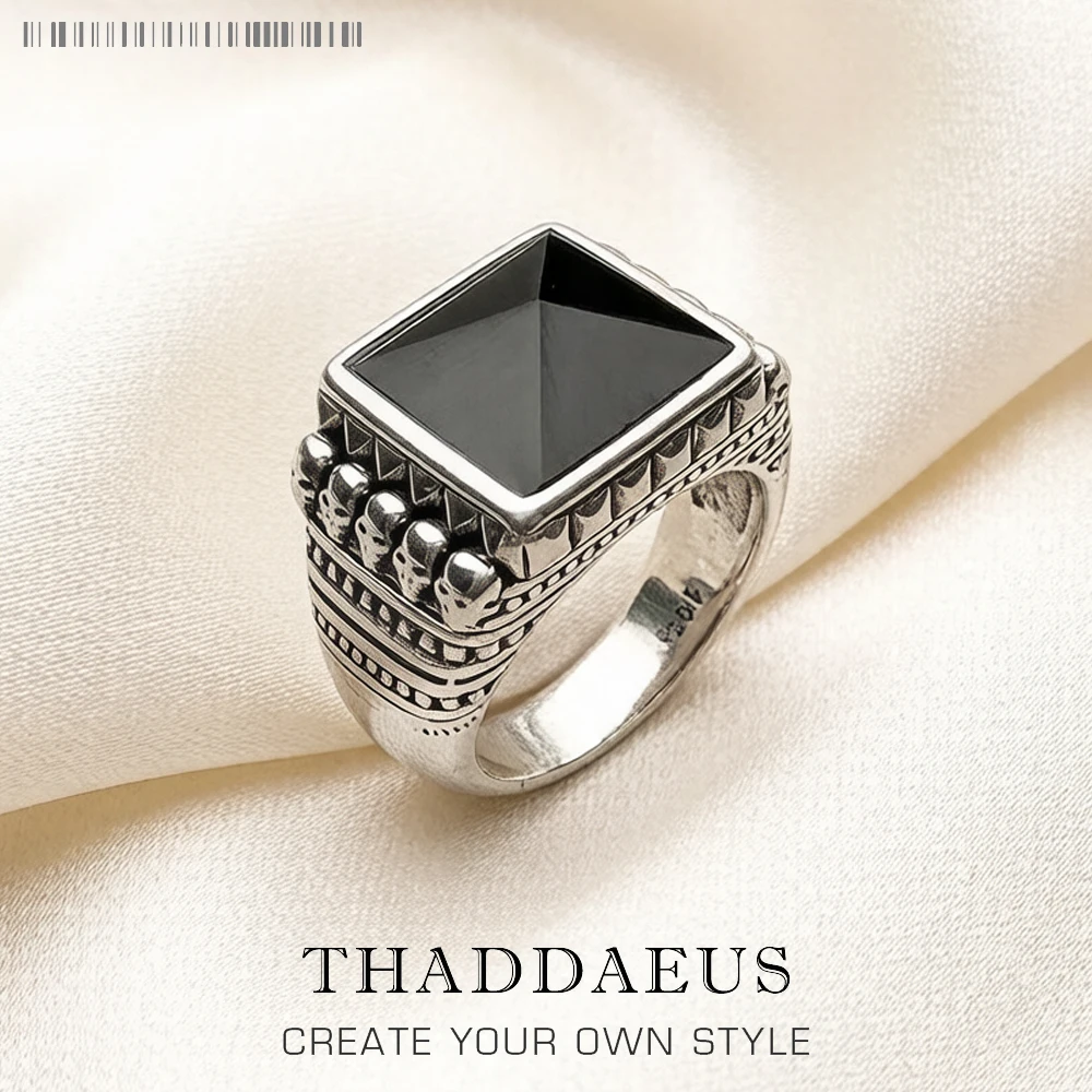 Cocktail Ring Ethno Skulls Black Europe Style Fine Jewelry For Men & Women Brand New Gift In 925 Sterling Silver
Cocktail Ring Ethno Skulls Black Europe Style Fine Jewelry For Men & Women Brand New Gift In 925 Sterling Silver