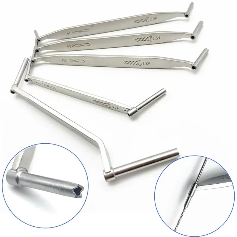 Double Bone drill bits guider sleeve Orthopedic Drill Sleeve Pointed drill guide Stainless steel Orthopedic instrument
Double Bone drill bits guider sleeve Orthopedic Drill Sleeve Pointed drill guide Stainless steel Orthopedic instrument