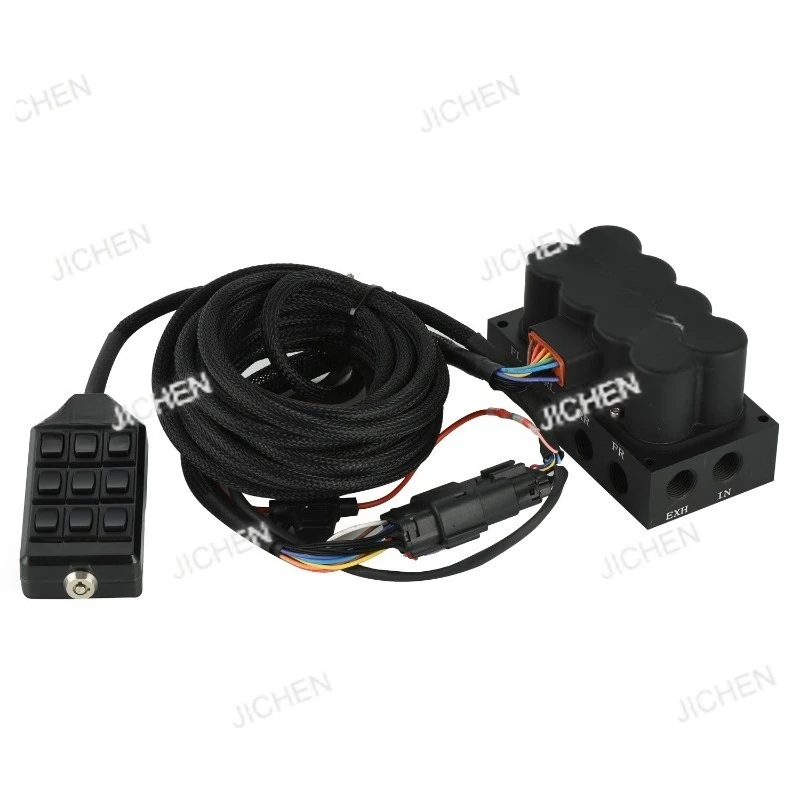 Комплект пневматической подвески VU-4F Подъемный клапан управления пневматическим ходом VU4
Комплект пневматической подвески VU-4F Подъемный клапан управления пневматическим ходом VU4