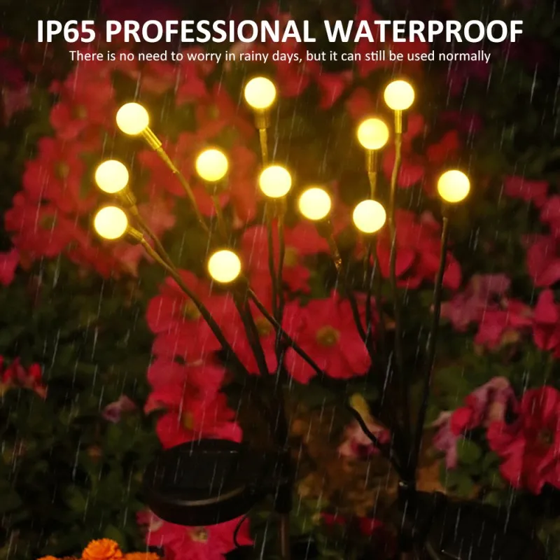 8LED Solar Lights Firefly String Outdoor Garden Decoration Party Courtyard Lawn Lamps For Patio Terrace Landscape Decoration
8LED Solar Lights Firefly String Outdoor Garden Decoration Party Courtyard Lawn Lamps For Patio Terrace Landscape Decoration