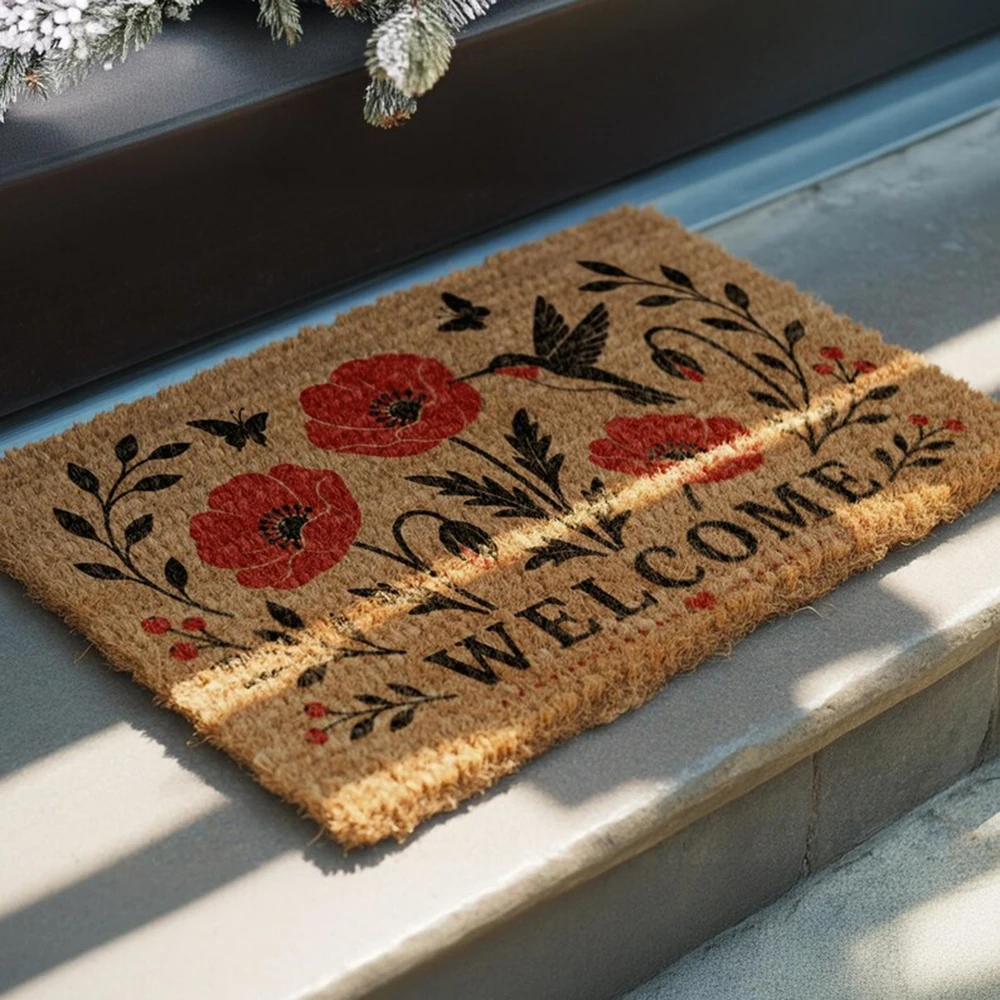 Modern Flower Mat Custom Carpet Minimalist Floral Print Anti Slip Hallway Sleek Pet Bloom Decor Housewarming Gift
Modern Flower Mat Custom Carpet Minimalist Floral Print Anti Slip Hallway Sleek Pet Bloom Decor Housewarming Gift