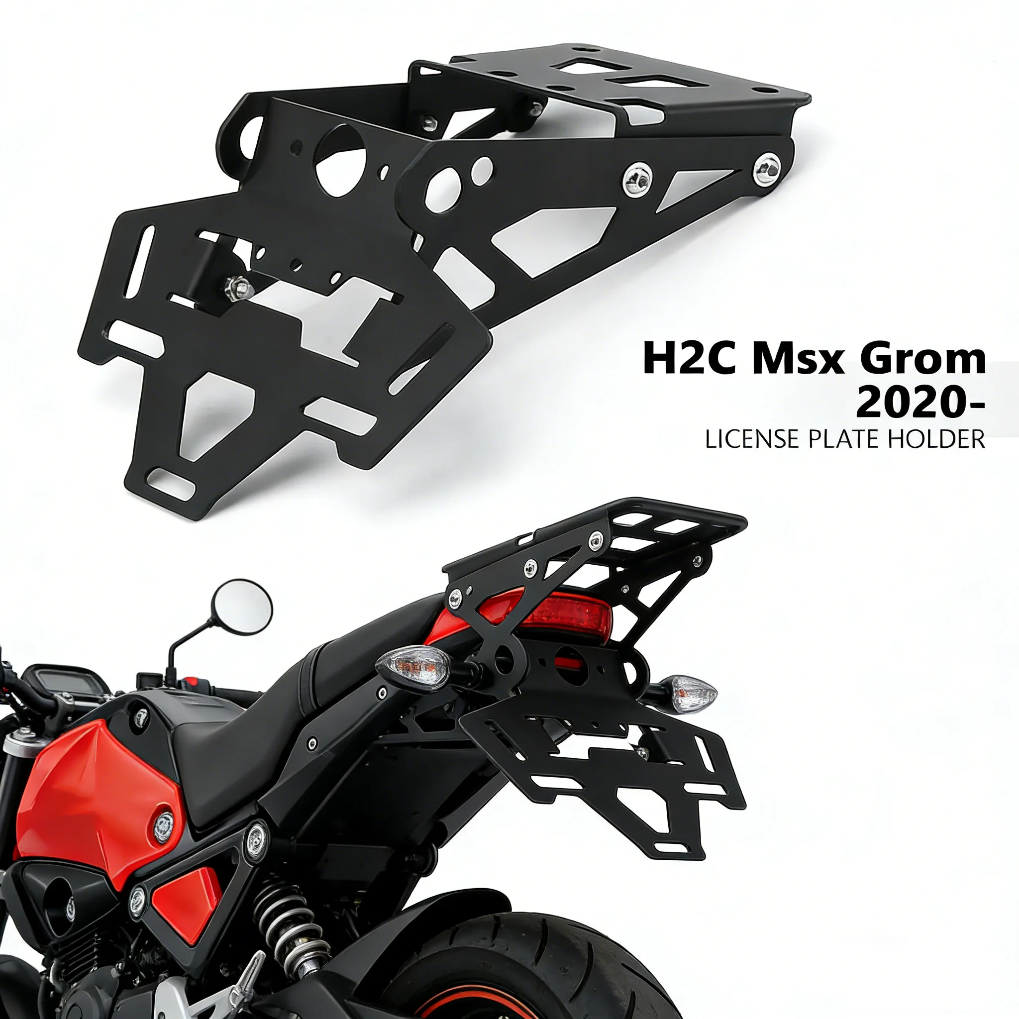 Аксессуары для мотоциклов, рамка-держатель номерного знака, кронштейн для HONDA H2C Msx Grom 2020 2021 2022, устройство для устранения заднего крыла
Аксессуары для мотоциклов, рамка-держатель номерного знака, кронштейн для HONDA H2C Msx Grom 2020 2021 2022, устройство для устранения заднего крыла
