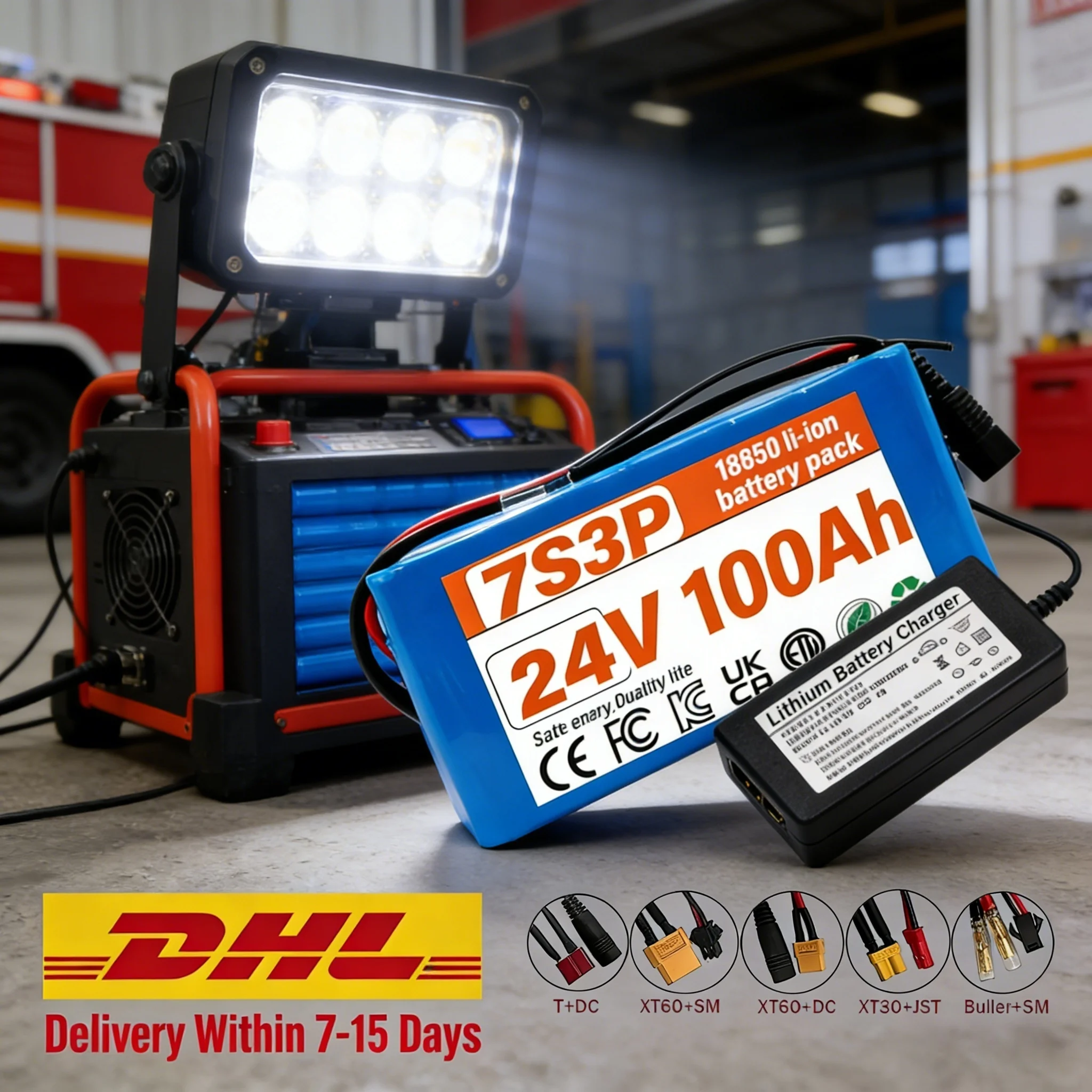 29.4V 100Ah 7S3P Rechargeable Battery 18650 +Charger for Electric Toy Car Scooter Moped
29.4V 100Ah 7S3P Rechargeable Battery 18650 +Charger for Electric Toy Car Scooter Moped