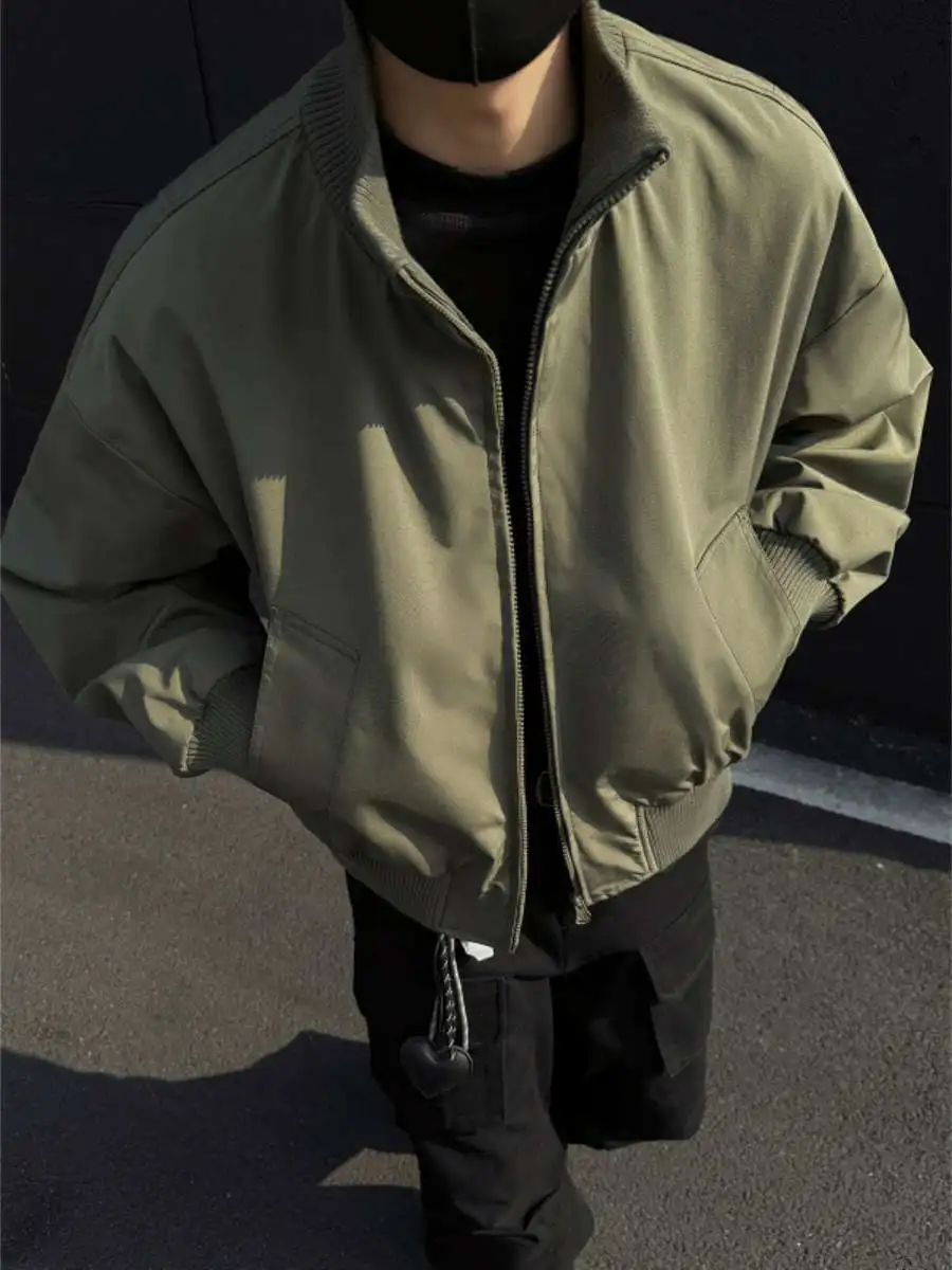 Военный эфир Flight Jaet, мужской ор, американский Sle Baseball orm, свободный топ с воротником-стойкой, весенне-осенняя повседневная одежда
Военный эфир Flight Jaet, мужской ор, американский Sle Baseball orm, свободный топ с воротником-стойкой, весенне-осенняя повседневная одежда