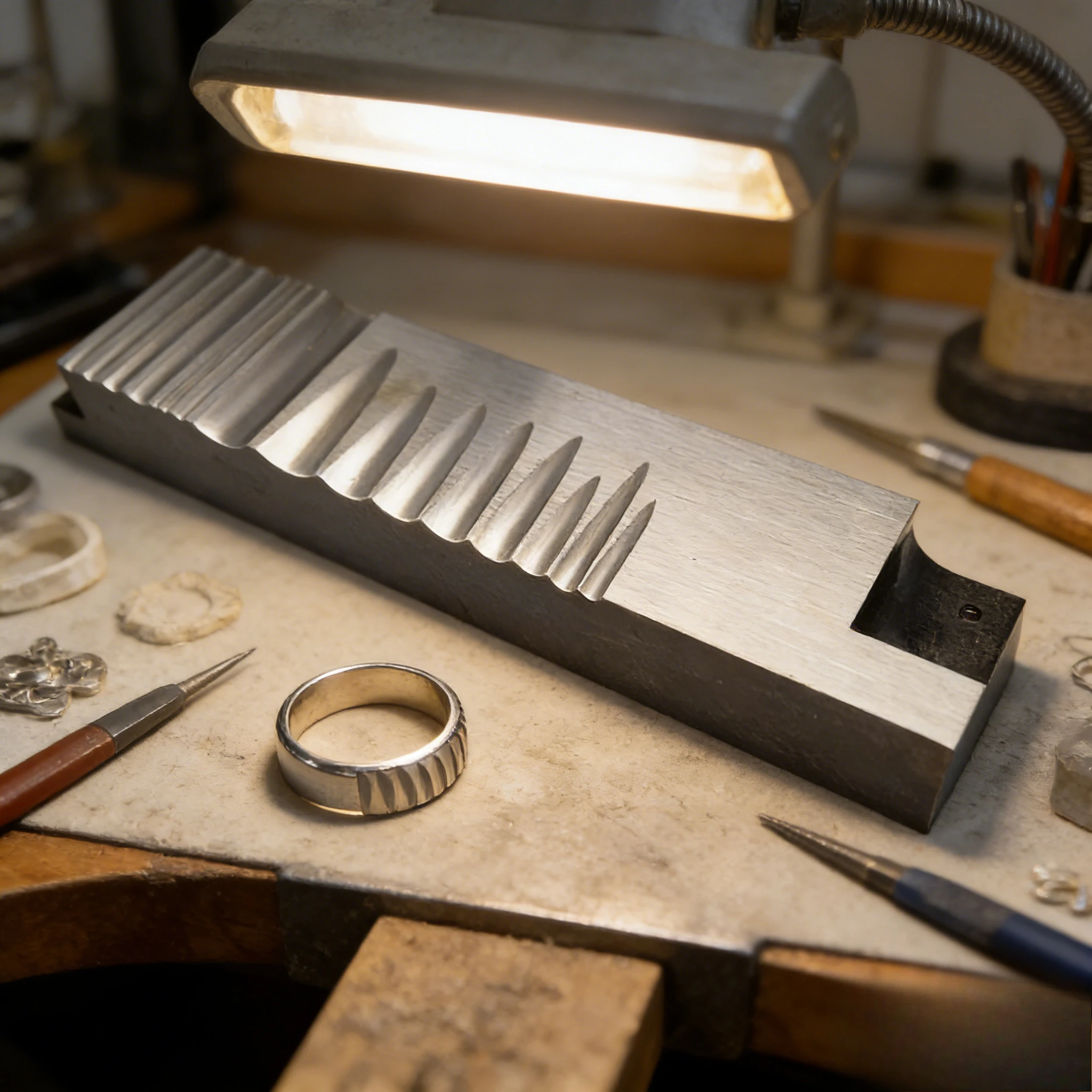 Single Sided Groove Dapping Block with Fixed Hole for Jewellery Making High Carbon Steel Forming Punching Blocks Jewelry Tools
Single Sided Groove Dapping Block with Fixed Hole for Jewellery Making High Carbon Steel Forming Punching Blocks Jewelry Tools