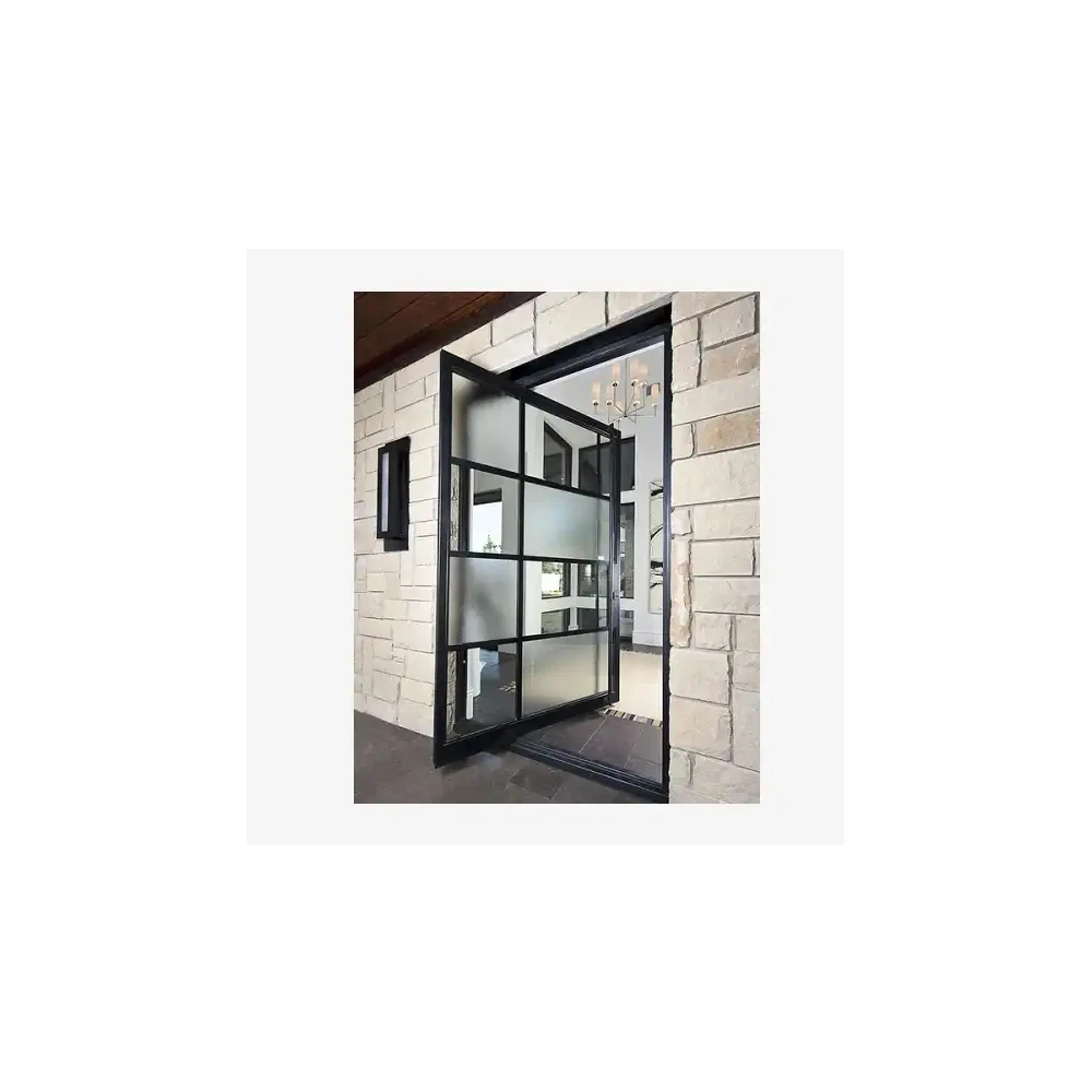 Modern Aluminum Exterior Door Glass Door Frames For Villa
Modern Aluminum Exterior Door Glass Door Frames For Villa