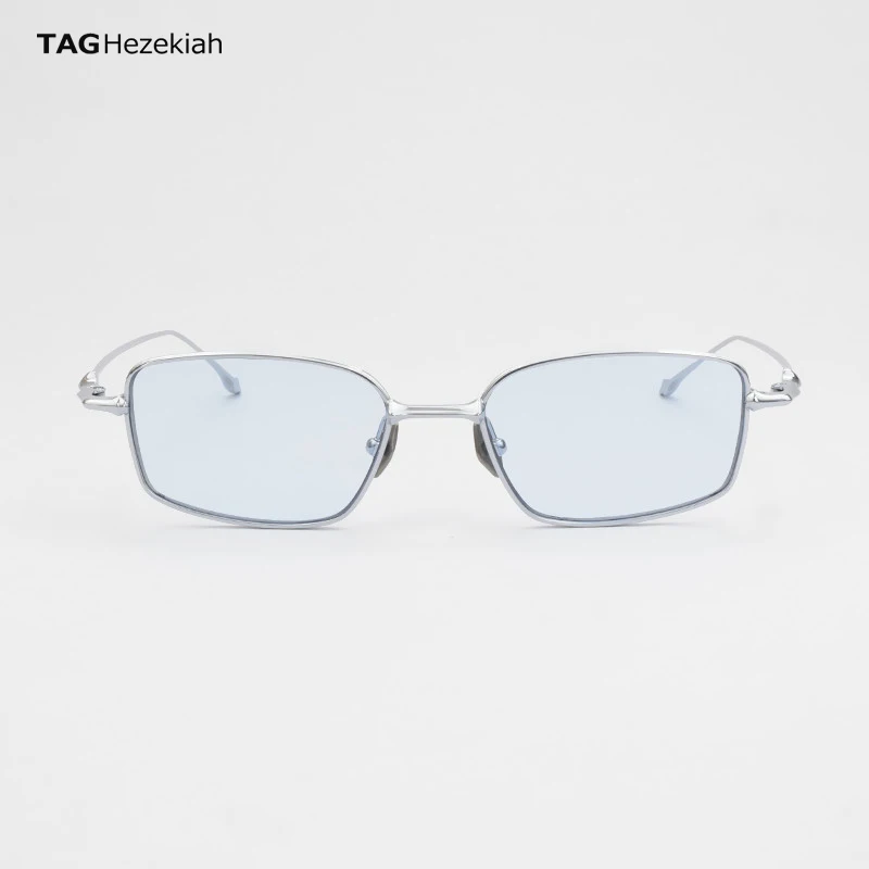 Korean Luxury Brand Designer Eyewear Vintage Pure Square titanium sunglasses for men Spectacles Light blue lens Atomic-01
Korean Luxury Brand Designer Eyewear Vintage Pure Square titanium sunglasses for men Spectacles Light blue lens Atomic-01