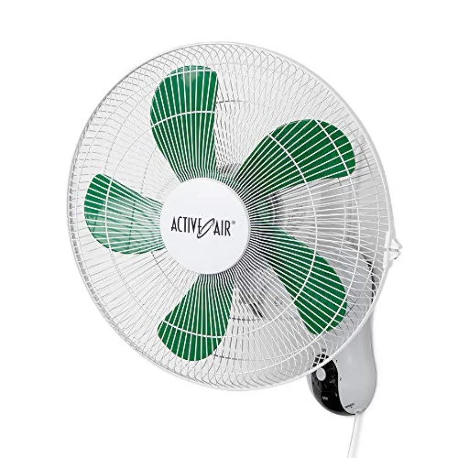 Active Air ACF16 16 inch 3-Speed Wall-Mountable 90-Degree Oscillating Hydroponic Grow Fan
Active Air ACF16 16 inch 3-Speed Wall-Mountable 90-Degree Oscillating Hydroponic Grow Fan