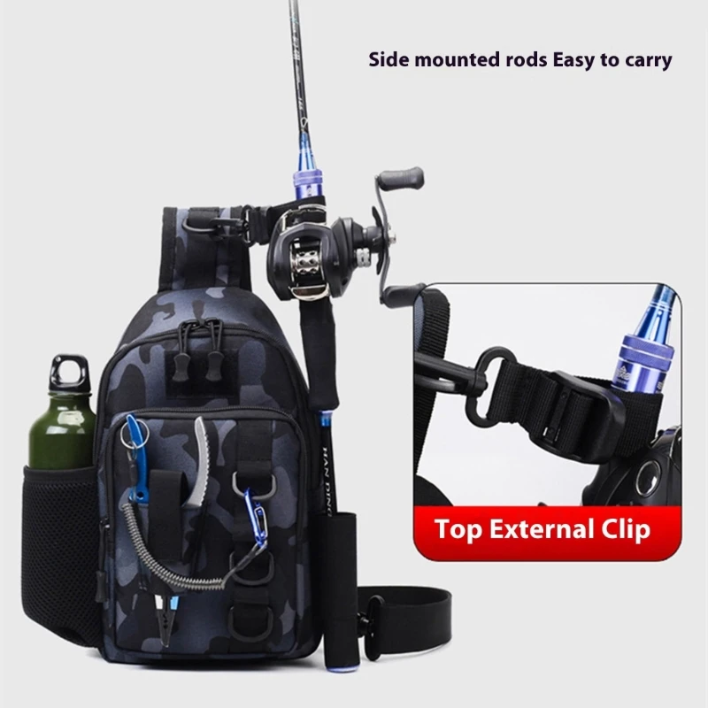 Fishing Slings Pack Chest Bag Fishing Tackle Storage Bag Chest Pack Comfortable Fishing Accessory Pouches Enduring
Fishing Slings Pack Chest Bag Fishing Tackle Storage Bag Chest Pack Comfortable Fishing Accessory Pouches Enduring