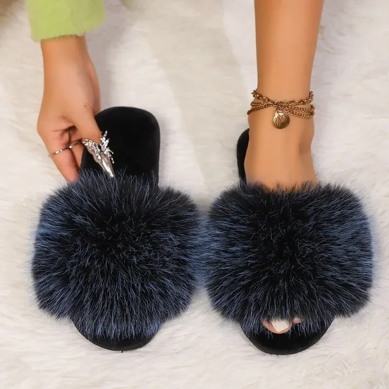 Women Spring Luxury Fluffy Plush Indoor Home Slippers Casual Flat Slippers Mix-color Lightweight Comfortable Furry Slides Woman
Women Spring Luxury Fluffy Plush Indoor Home Slippers Casual Flat Slippers Mix-color Lightweight Comfortable Furry Slides Woman