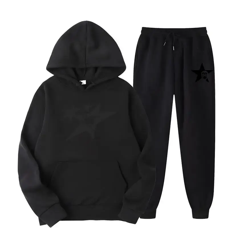 Spider Star Pattern Hoodie Sets Men Women 2024 Spring Autumn New Design High Street Hip Hop Style Oversized Hooded Pants
Spider Star Pattern Hoodie Sets Men Women 2024 Spring Autumn New Design High Street Hip Hop Style Oversized Hooded Pants