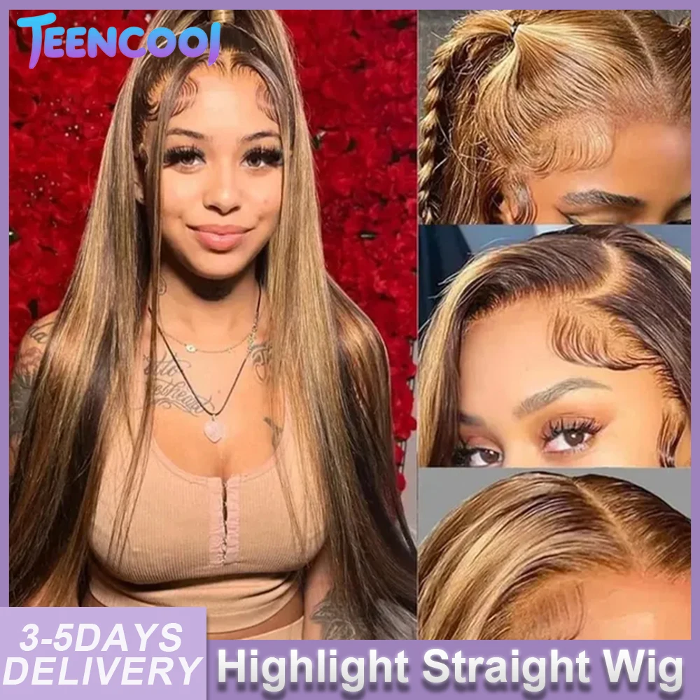 30 32 34 Inch Straight Highlight Wig Human Hair 13x6 Human Hair Honey Blonde Colored Straight 13x4 HD Lace Front Wigs Human Hair
30 32 34 Inch Straight Highlight Wig Human Hair 13x6 Human Hair Honey Blonde Colored Straight 13x4 HD Lace Front Wigs Human Hair