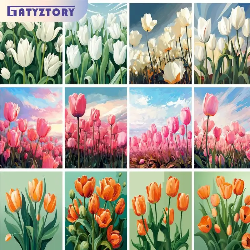 GATYZTORY 40x50cm Acrylic Paint By Numbers For Adults Flowers Picture DIY Oil HandPainted Painting Numbers Decoration Unique Gif
GATYZTORY 40x50cm Acrylic Paint By Numbers For Adults Flowers Picture DIY Oil HandPainted Painting Numbers Decoration Unique Gif