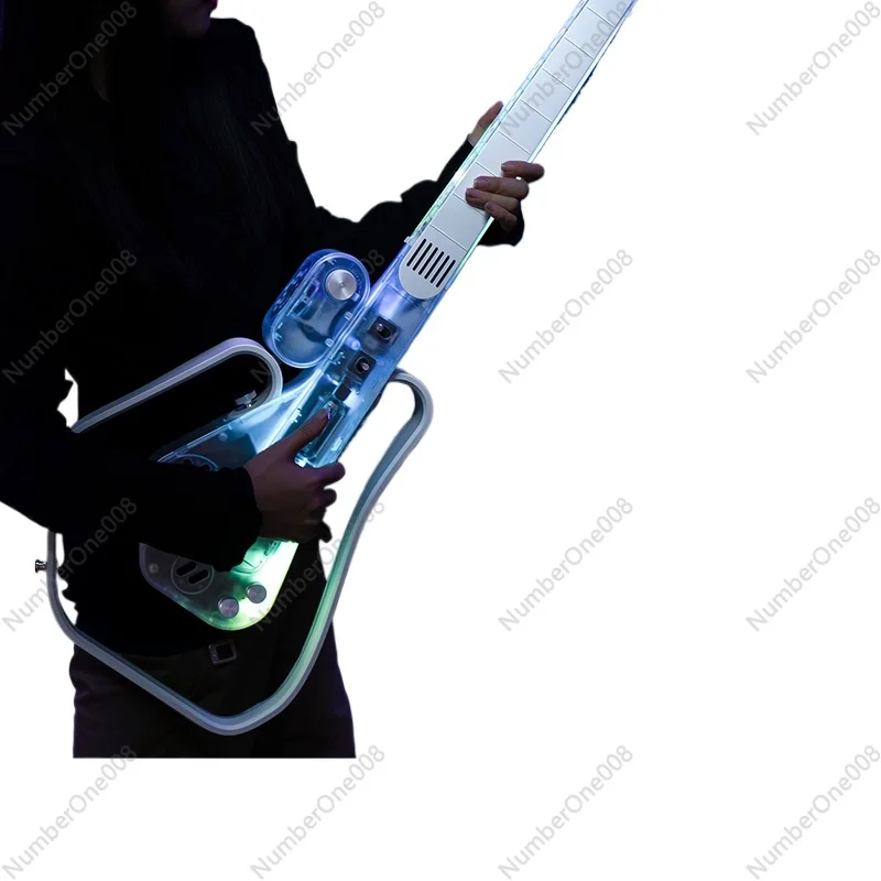 Stringless Guitar Automatic Singing Guitar Painless Singing Smart Electronic Light String Guitar
Stringless Guitar Automatic Singing Guitar Painless Singing Smart Electronic Light String Guitar