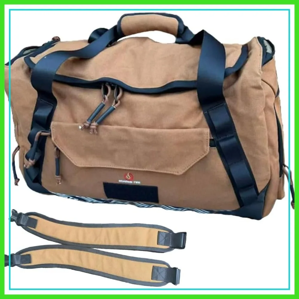 40L Waterproof Weekender Travel Bag, Commuter Duffle, Wear as Backpack, Crossbody or Handle, for Men & Women Gym
40L Waterproof Weekender Travel Bag, Commuter Duffle, Wear as Backpack, Crossbody or Handle, for Men & Women Gym