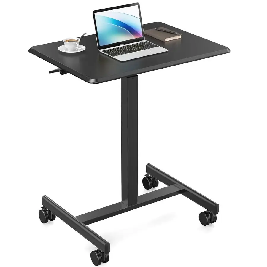 Small Mobile Standing Desk, Rolling Laptop Computer Carts, Portable Laptop Desk with Wheels, Adjustable Height Table for Home O
Small Mobile Standing Desk, Rolling Laptop Computer Carts, Portable Laptop Desk with Wheels, Adjustable Height Table for Home O