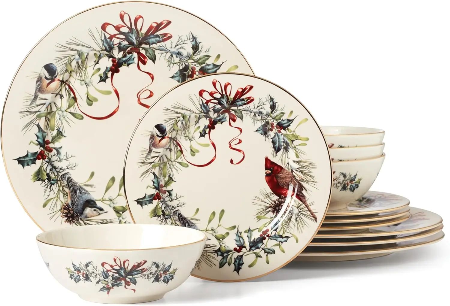 894540 Winter Greetings 12-Piece Dinnerware Set, Red & Green, 12 Count, Christmas, Holiday Hosting·Factory Direct Sales
894540 Winter Greetings 12-Piece Dinnerware Set, Red & Green, 12 Count, Christmas, Holiday Hosting·Factory Direct Sales