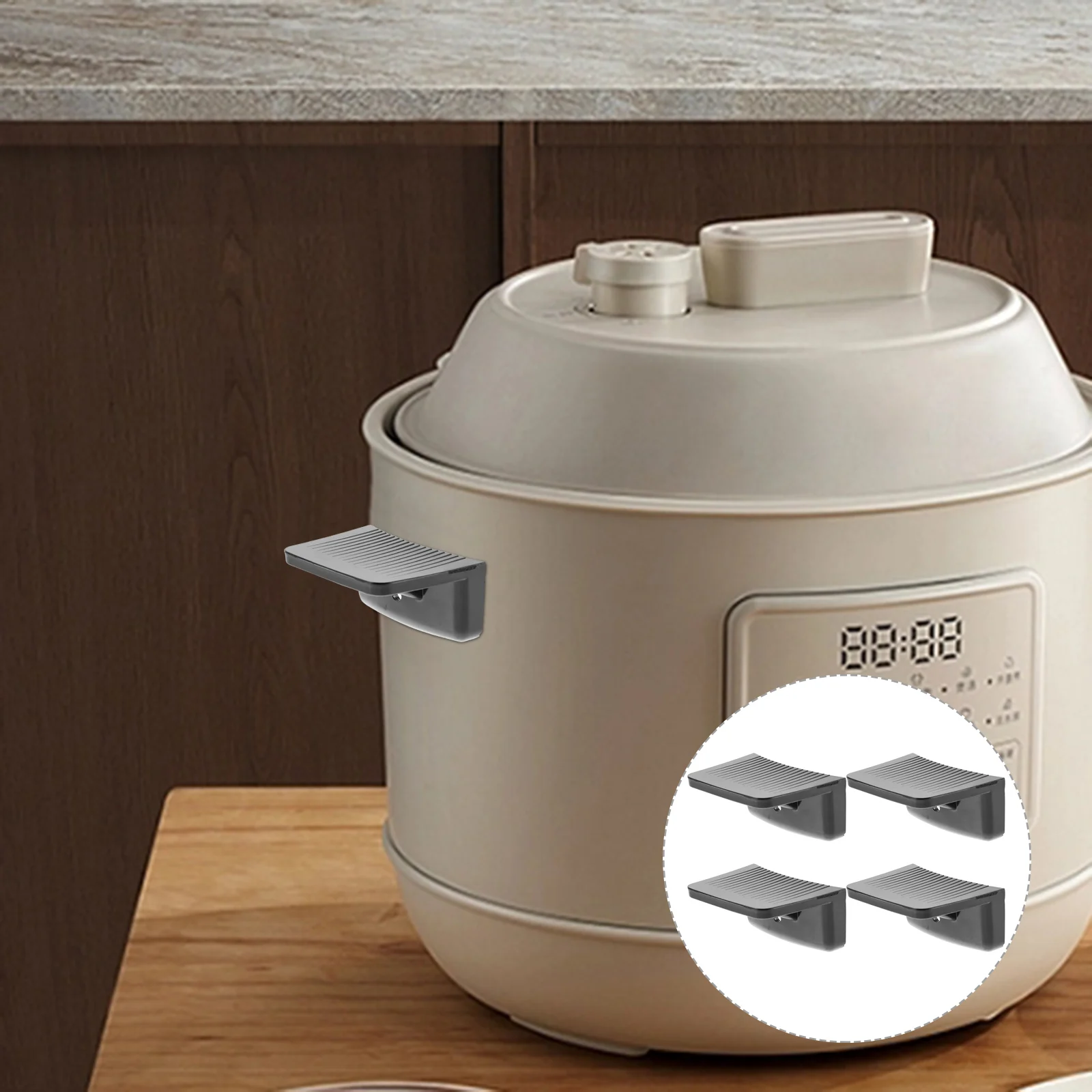 4 Pcs Detachable Handles for Pots Pans Stacking Cookware Replacement Kitchen Supplies Practical Pot Handle
4 Pcs Detachable Handles for Pots Pans Stacking Cookware Replacement Kitchen Supplies Practical Pot Handle