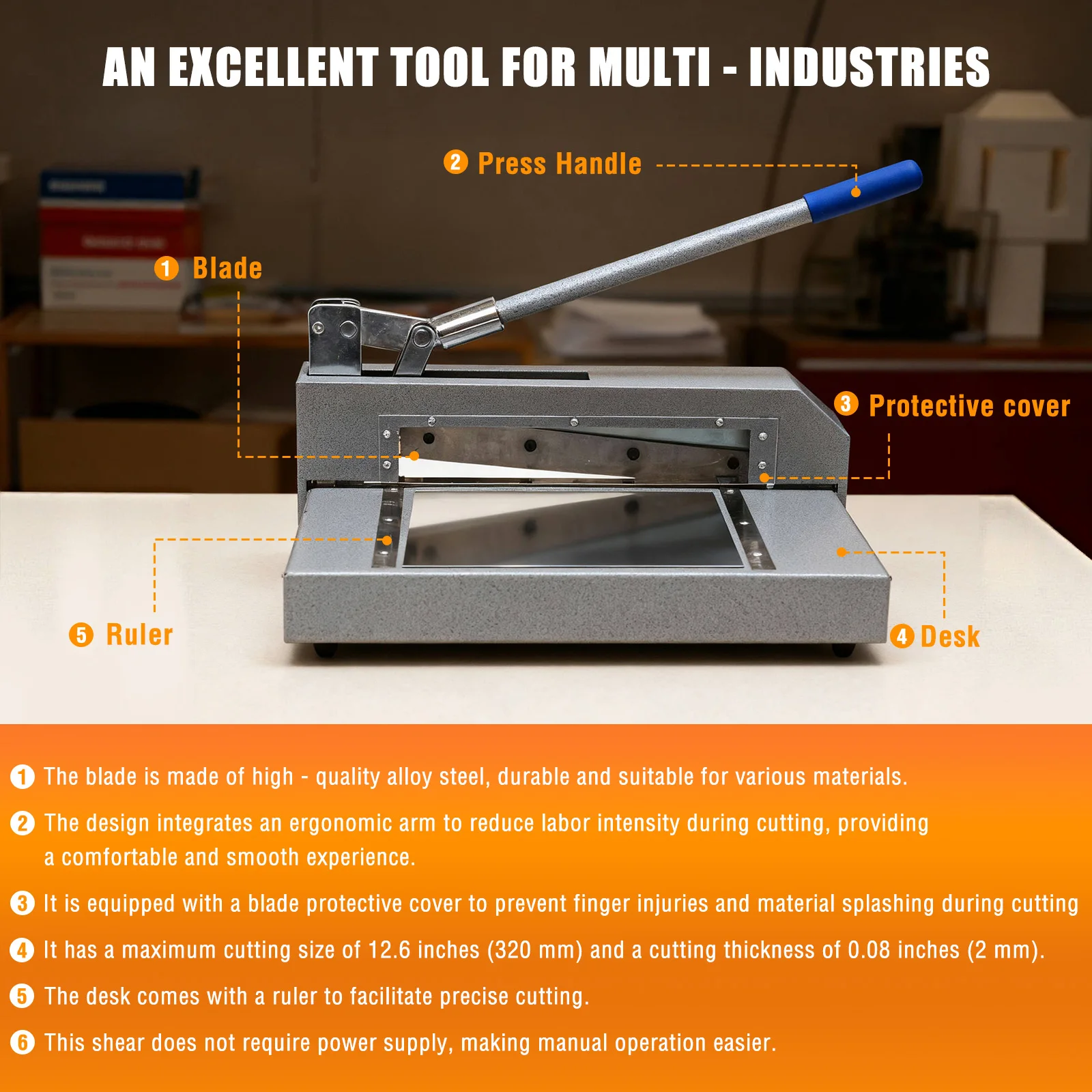Manual Metal Cutting Shear Machine Aluminum Copper Plate Circuit Board Paper Cutter for Cutting Steel Copper PCB Board
Manual Metal Cutting Shear Machine Aluminum Copper Plate Circuit Board Paper Cutter for Cutting Steel Copper PCB Board