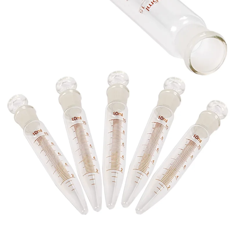 Glass plug scale centrifugal tube 5 10 15 20 25ml grinding test tube round bottom glass scale centrifugal tube
Glass plug scale centrifugal tube 5 10 15 20 25ml grinding test tube round bottom glass scale centrifugal tube