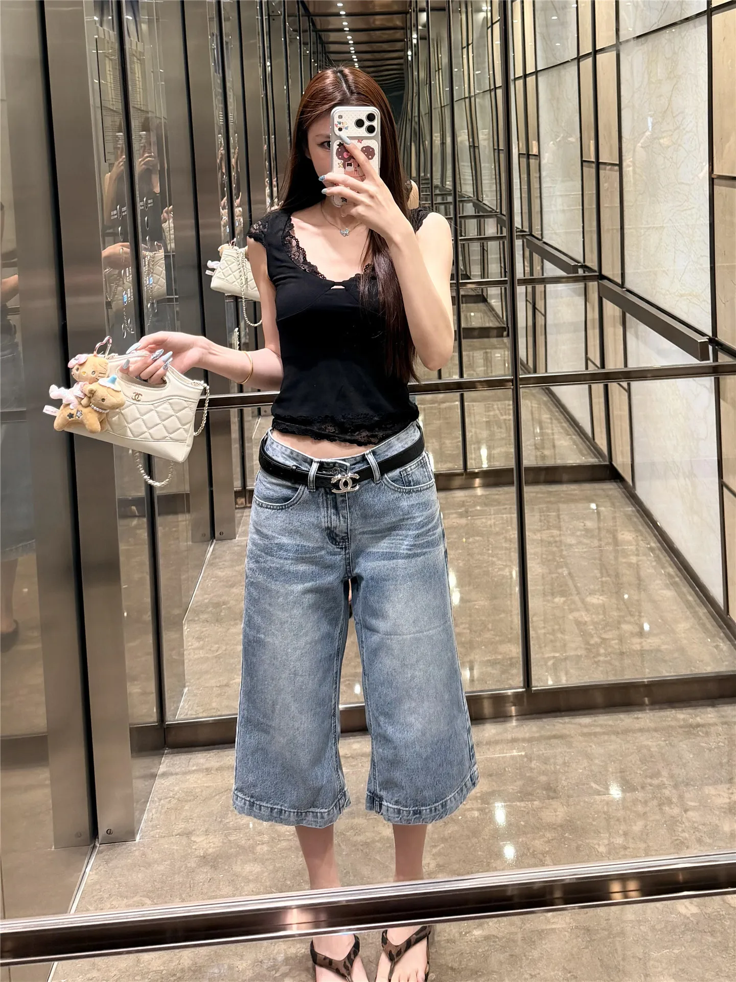 American Retro Washed Blue mid Low Waist Seven Pants Women Summer Loose Slim Design Sense Jeans Cotton Soft Natural Waist
American Retro Washed Blue mid Low Waist Seven Pants Women Summer Loose Slim Design Sense Jeans Cotton Soft Natural Waist