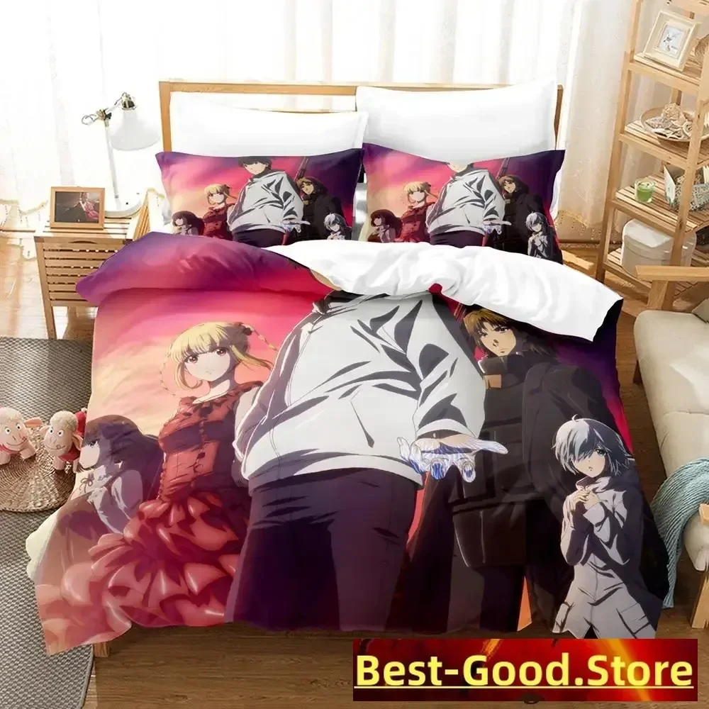 Darwin's Game Anime parure de lit Bed Printed Bed Set Duvet Cover Pillowcase Bedding Set Linen Sheet Quilt Cover Full Queen Size
Darwin's Game Anime parure de lit Bed Printed Bed Set Duvet Cover Pillowcase Bedding Set Linen Sheet Quilt Cover Full Queen Size