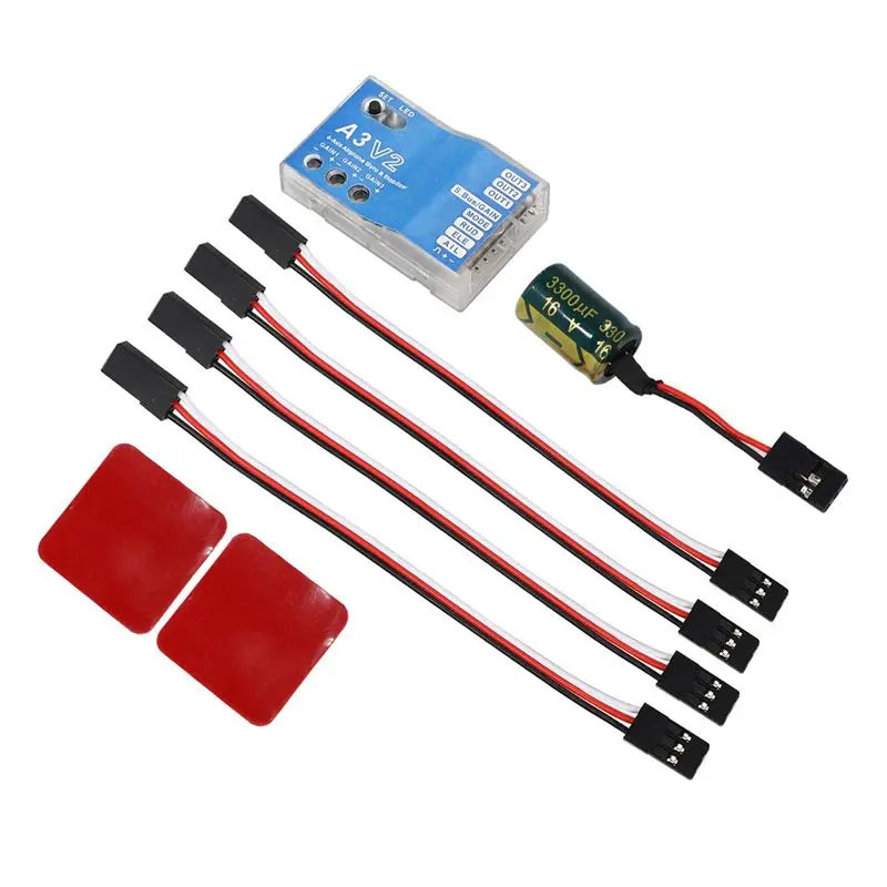 AS96-2X A3 V2 Flight Controller Stabilizer 4 Flight Modes For RC Airplane Airplane RC Metal Gift Accessory For RC Lovers
AS96-2X A3 V2 Flight Controller Stabilizer 4 Flight Modes For RC Airplane Airplane RC Metal Gift Accessory For RC Lovers