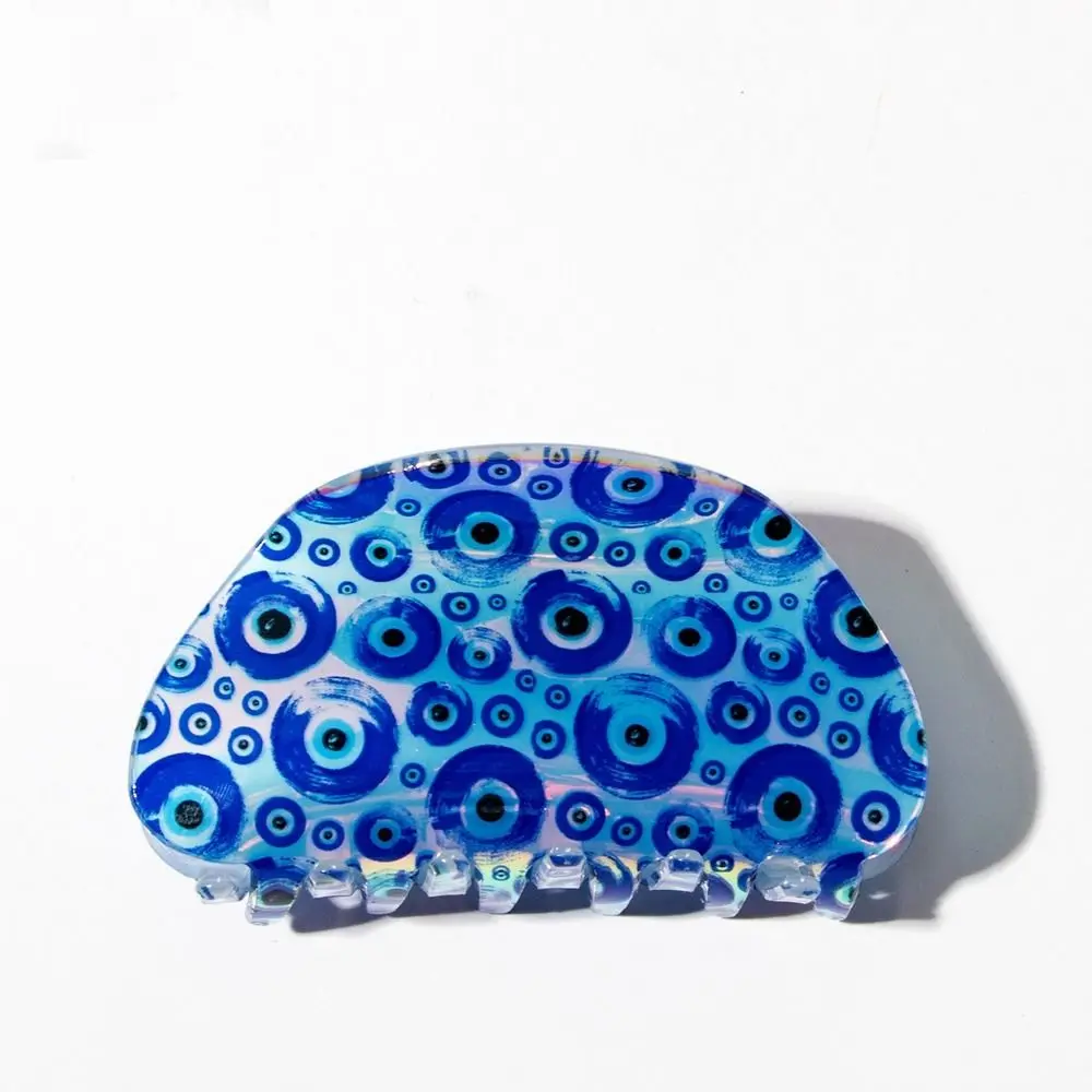 Персонализированный ПВХ синий глаз демона коготь для волос в корейском стиле держатель для хвоста синий глаз дьявола зажим в виде акулы заколка для волос уличная одежда
Персонализированный ПВХ синий глаз демона коготь для волос в корейском стиле держатель для хвоста синий глаз дьявола зажим в виде акулы заколка для волос уличная одежда