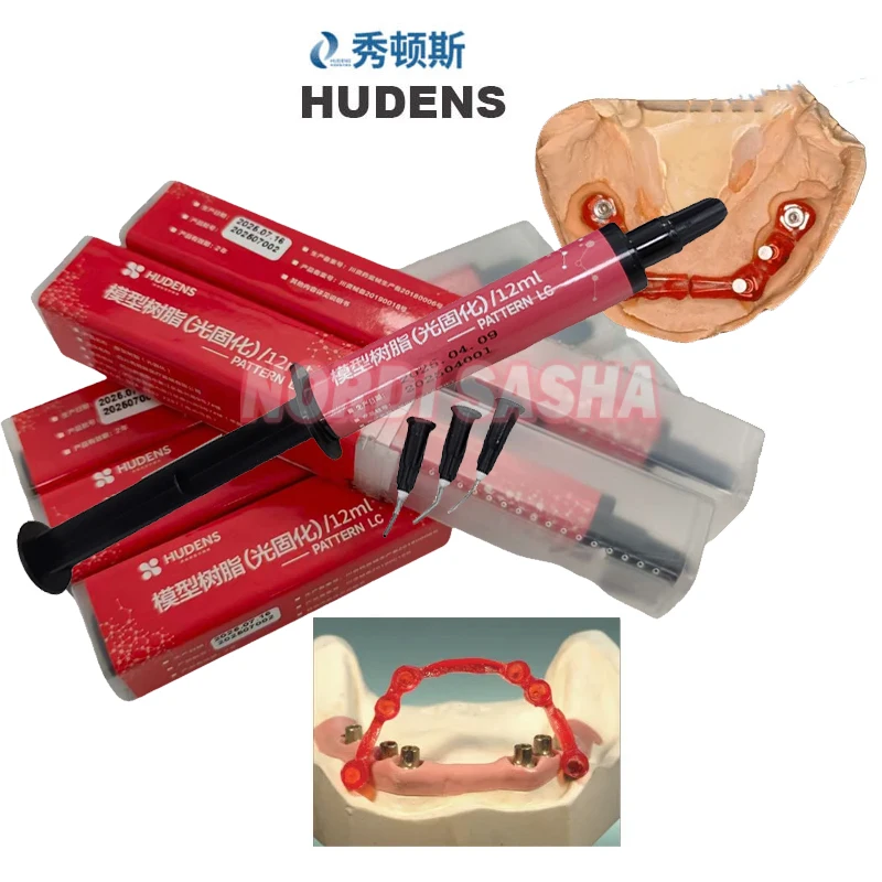 HUDENS PATTERN LC modeling Resin (light-curing) Shade Shade A1 A2 A3 Dental Lab Material Model Denture Model Making Material
HUDENS PATTERN LC modeling Resin (light-curing) Shade Shade A1 A2 A3 Dental Lab Material Model Denture Model Making Material
