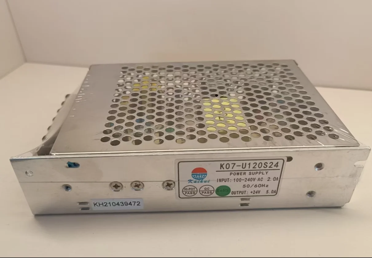 Блок питания для сценических светодиодных светильников K07-U120S24 24В
Блок питания для сценических светодиодных светильников K07-U120S24 24В