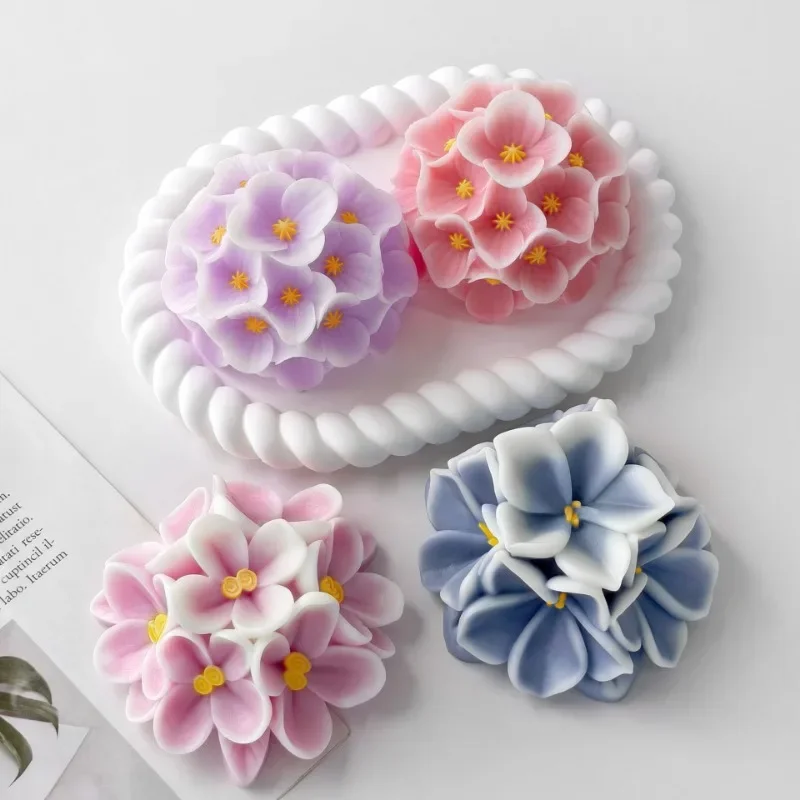 New DIY Floral Ball Series Silicone Mold Handmade Soap Plaster Epoxy Resin Mould Flower Form Aroma Candle Making Supplies
New DIY Floral Ball Series Silicone Mold Handmade Soap Plaster Epoxy Resin Mould Flower Form Aroma Candle Making Supplies
