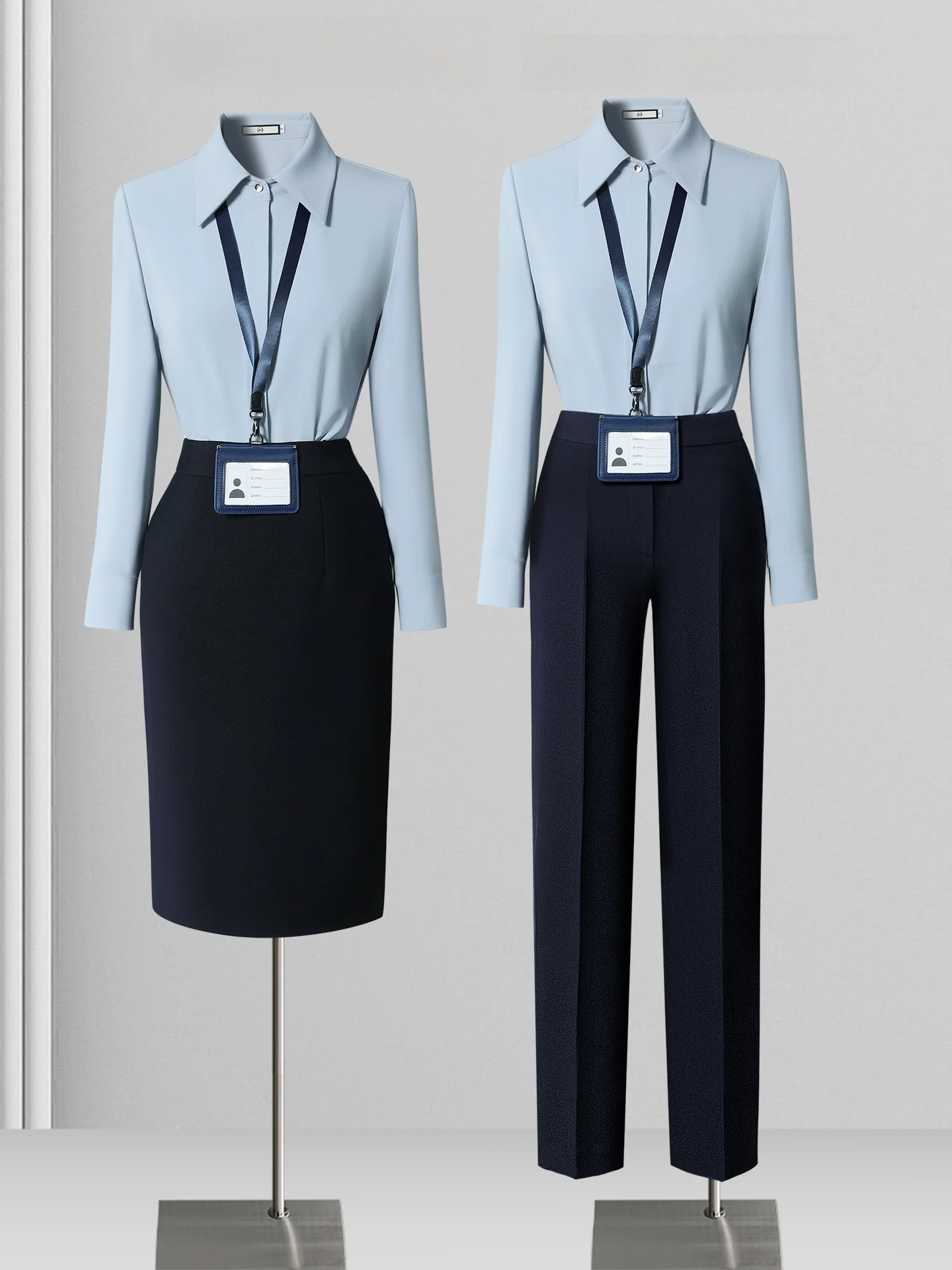 Blue Formal Shirt Women's Professional Luxury Sensation OL Commute Work Sales Guide Uniform Business Dress Code Shirt
Blue Formal Shirt Women's Professional Luxury Sensation OL Commute Work Sales Guide Uniform Business Dress Code Shirt