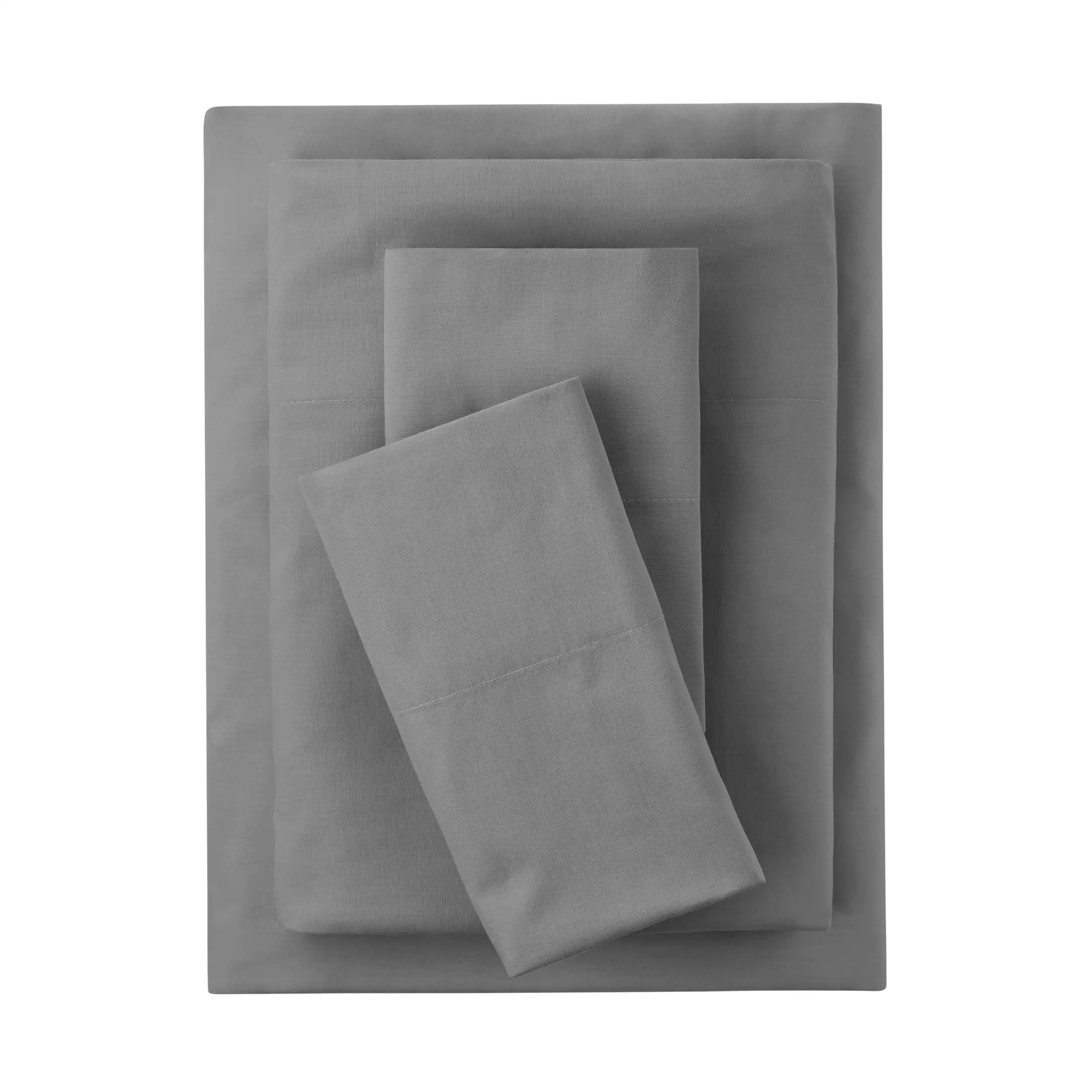 , 300 Thread Count, Cotton Blend, Percale, Easy Care, Adult / Teen, Sheet Set, Soothing Gray, Queen
, 300 Thread Count, Cotton Blend, Percale, Easy Care, Adult / Teen, Sheet Set, Soothing Gray, Queen