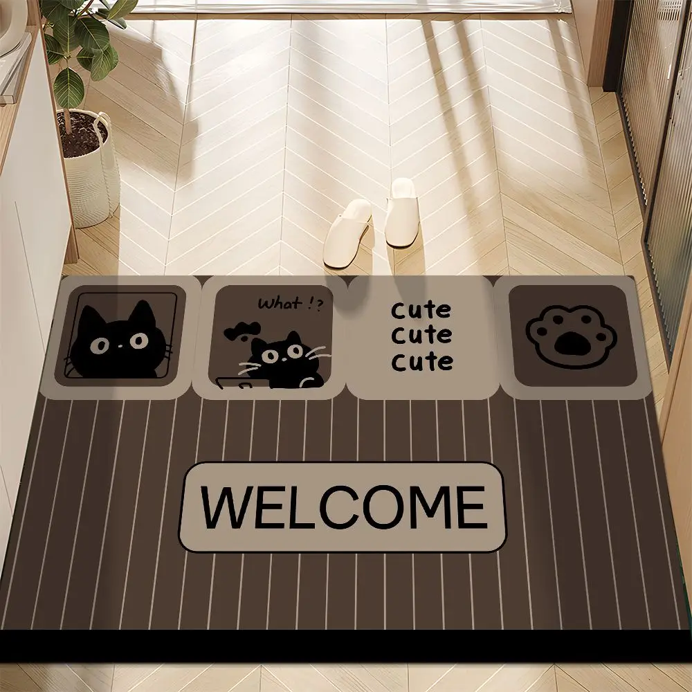 Diatom mud bathroom entry door non-slip absorbent foot pad toilet kitchen door wear-resistant room door foot pad
Diatom mud bathroom entry door non-slip absorbent foot pad toilet kitchen door wear-resistant room door foot pad