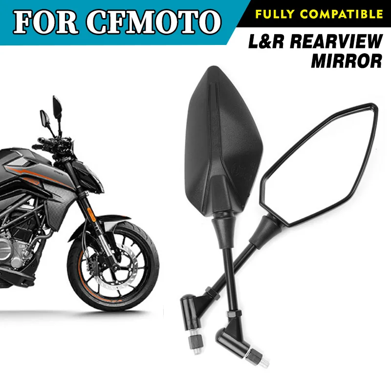 For CFMOTO 250NK L&R Rearview Mirror Side Mirror CF250 NK250 Rear View Mirror Motorcycle Accessories Original Parts
For CFMOTO 250NK L&R Rearview Mirror Side Mirror CF250 NK250 Rear View Mirror Motorcycle Accessories Original Parts