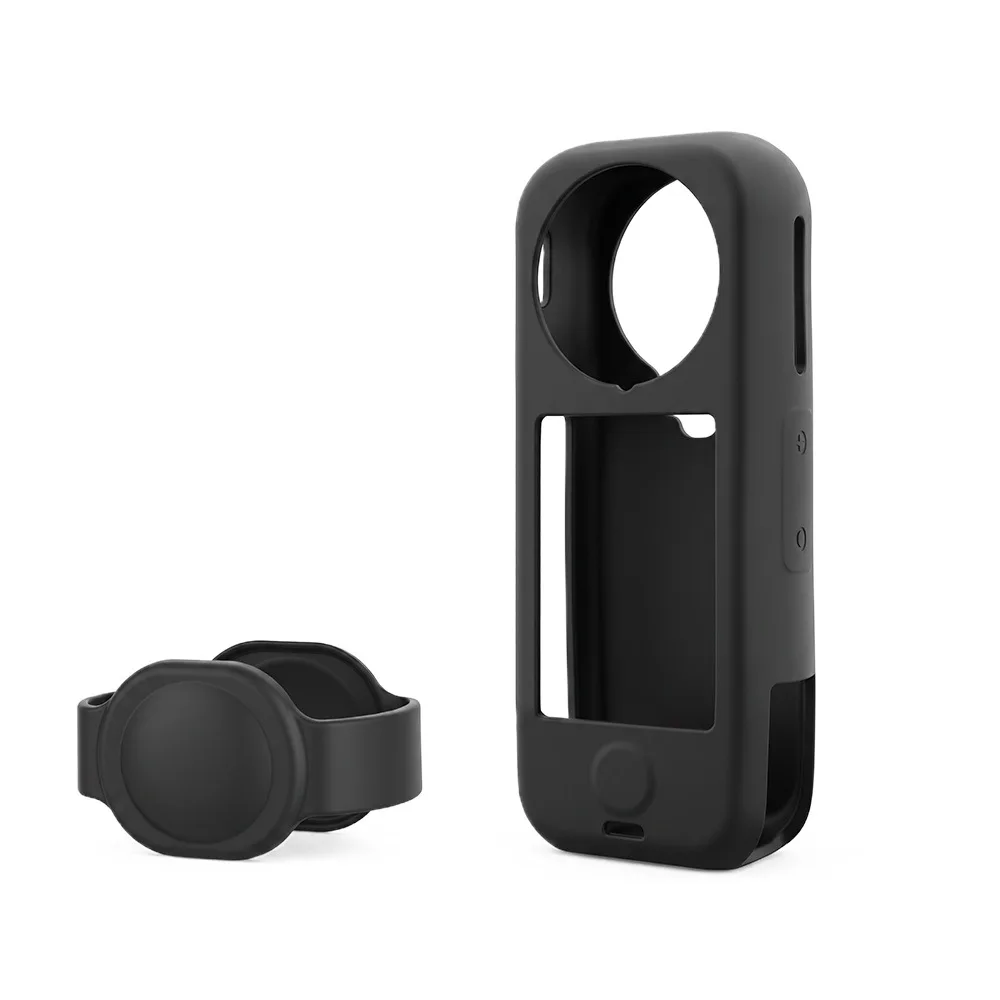 Silicone Cover For Insta X4 Air protective case black protective cover
Silicone Cover For Insta X4 Air protective case black protective cover