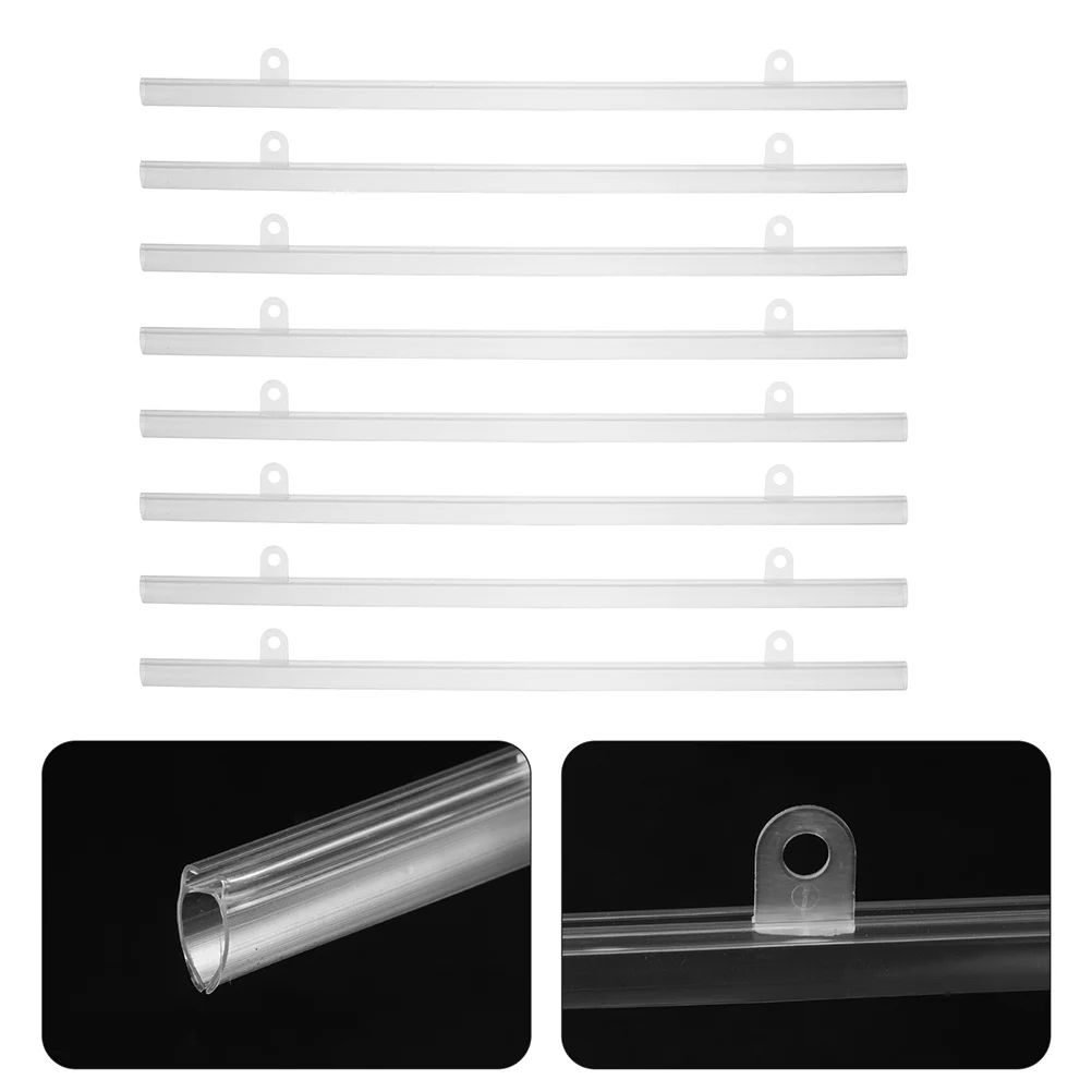 8Pcs PVC Poster Hanger Set Waterproof Plastic Frame for Mall Supermarket Advertising Display Banner Mount Rail
8Pcs PVC Poster Hanger Set Waterproof Plastic Frame for Mall Supermarket Advertising Display Banner Mount Rail