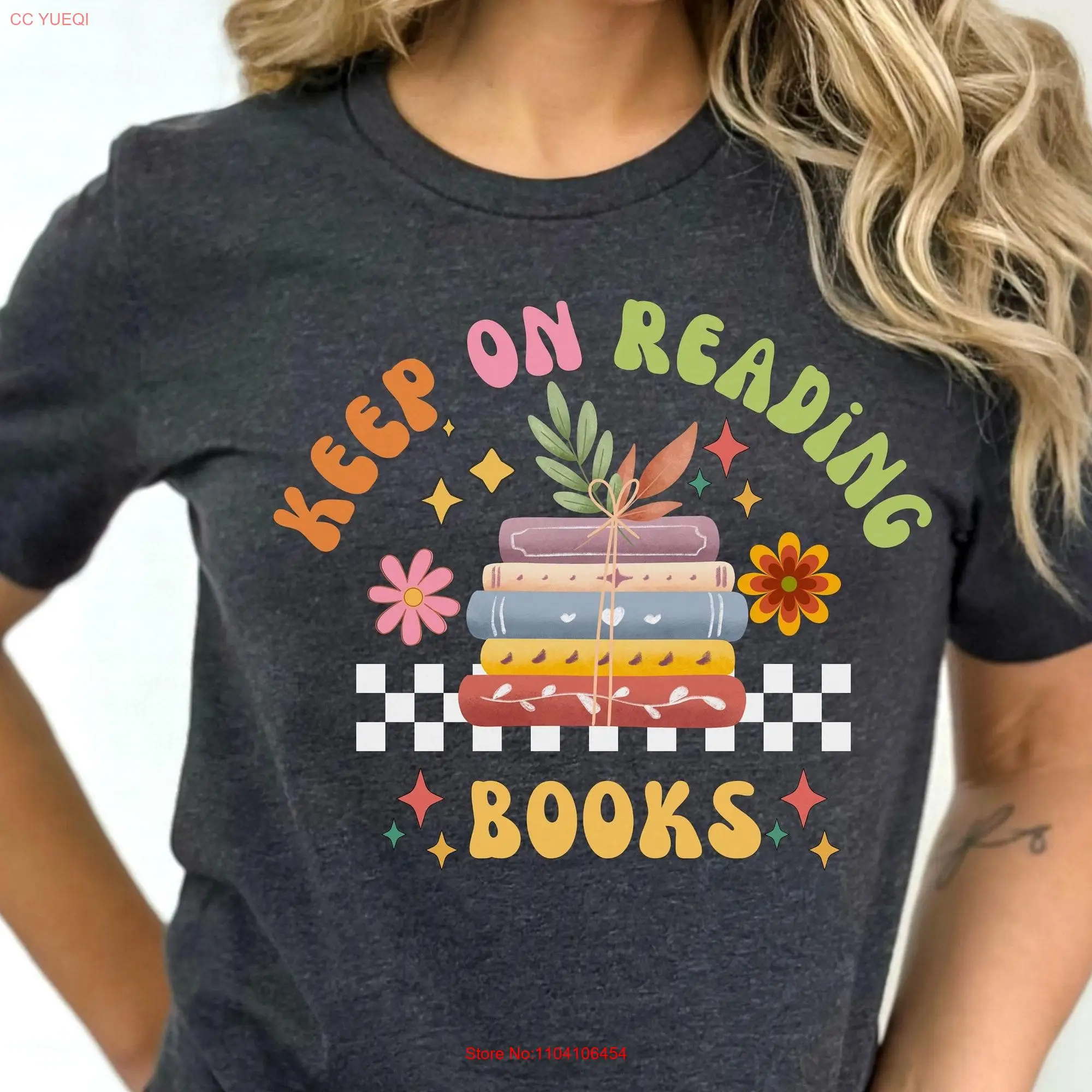 Футболка с надписью «Keep On чтения книг», топ с длинными или короткими рукавами для учителей, библиотекаров, книги для влюбленных
Футболка с надписью «Keep On чтения книг», топ с длинными или короткими рукавами для учителей, библиотекаров, книги для влюбленных