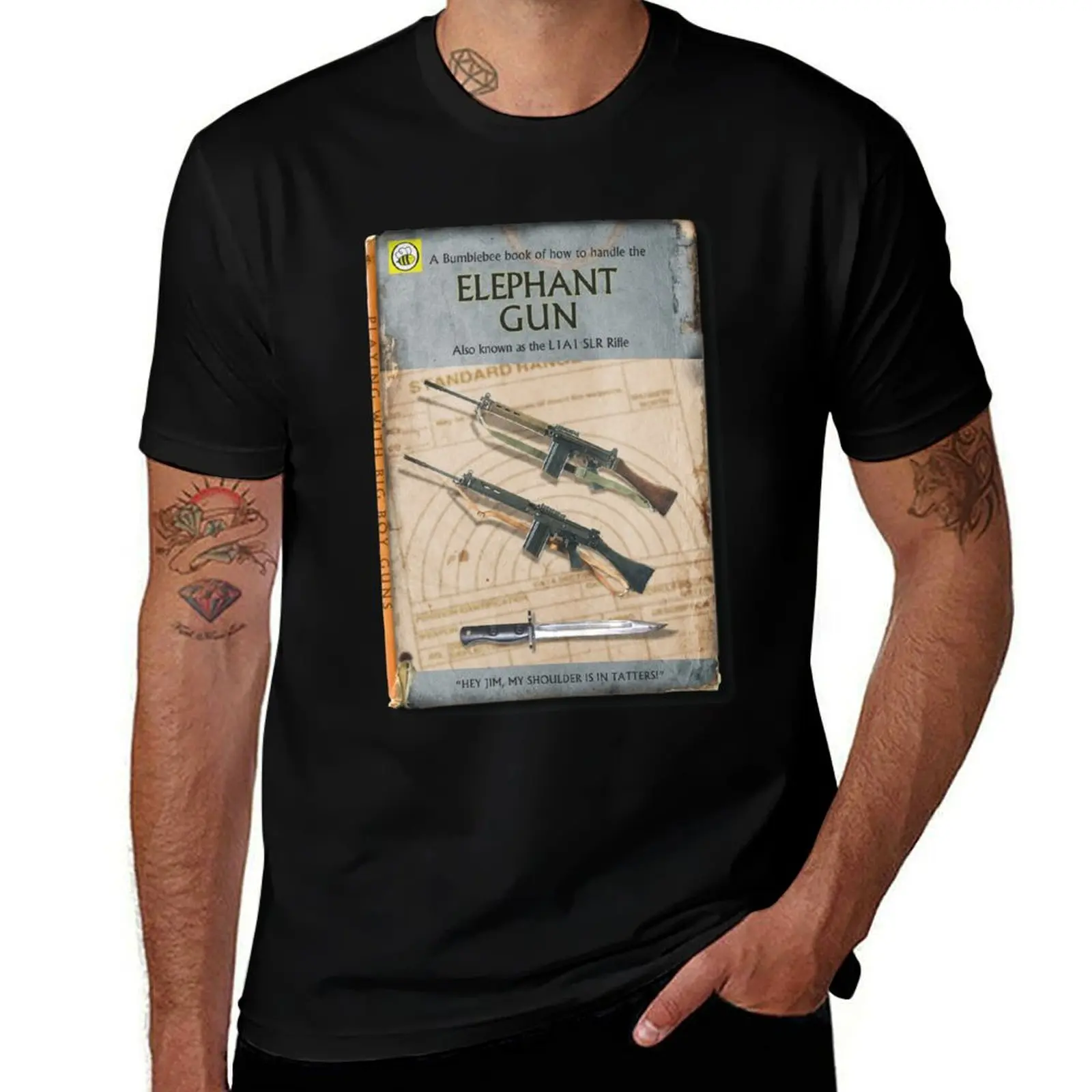 The SLR (L1A1) Rifle - A Ladybird Book Parody T-Shirt Personalized t-shirt luxury t-shirt graphic tee shirt men clothings
The SLR (L1A1) Rifle - A Ladybird Book Parody T-Shirt Personalized t-shirt luxury t-shirt graphic tee shirt men clothings