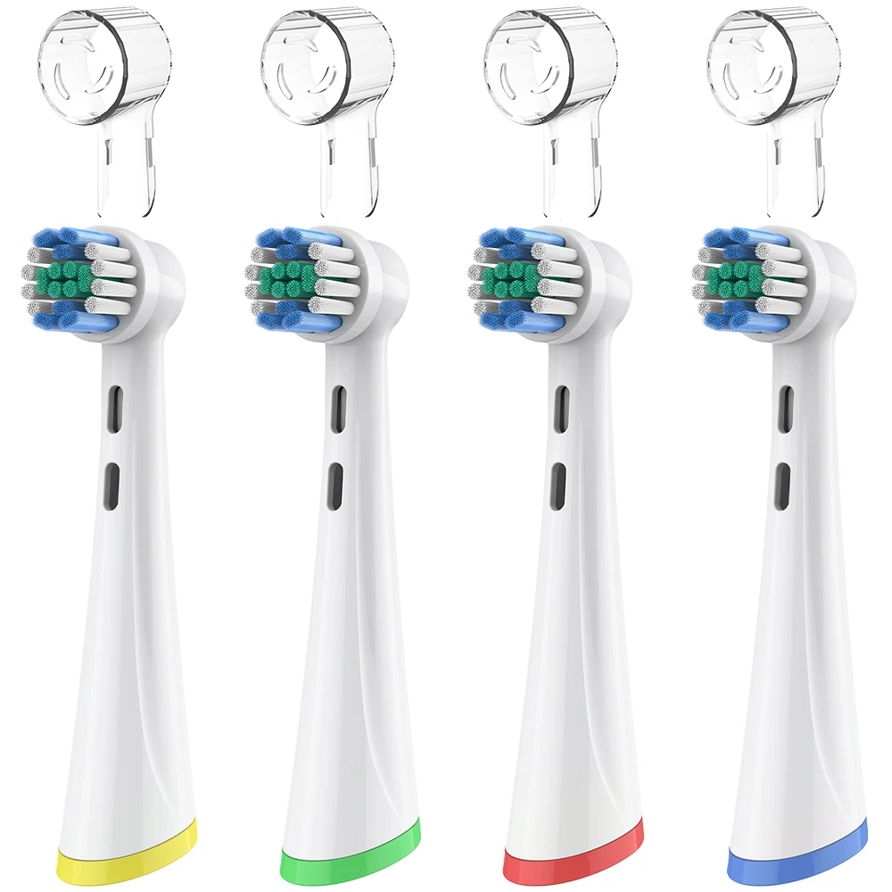 Toothbrush Head Protective Covers & Replacement Brush Heads Set Compatible with Oral B iO 2/3/4/5/6/7/8/9/10 Electric Toothbrush
Toothbrush Head Protective Covers & Replacement Brush Heads Set Compatible with Oral B iO 2/3/4/5/6/7/8/9/10 Electric Toothbrush