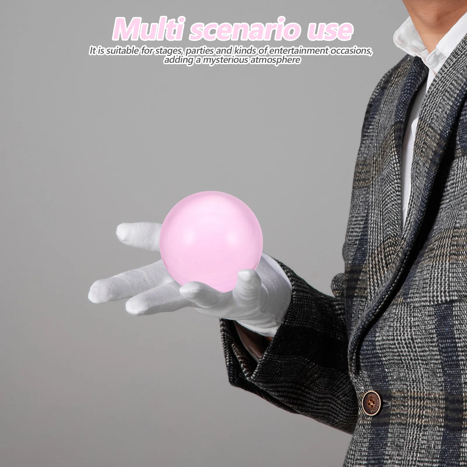 Crystal Clear Resin Ball for Juggling 3.14 Inch Transparent Sphere Prop Perfect for Circus Stage Adult Beginner Performance
Crystal Clear Resin Ball for Juggling 3.14 Inch Transparent Sphere Prop Perfect for Circus Stage Adult Beginner Performance