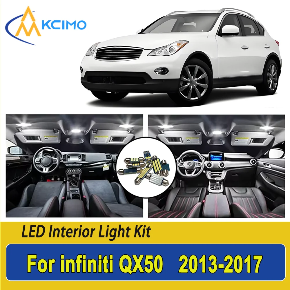 New Light Bulb For infiniti QX50 (2013-2017) Premium Bright LED Interior Dome Map Trunk Light Kit Car Led Lamps Car LED Lights
New Light Bulb For infiniti QX50 (2013-2017) Premium Bright LED Interior Dome Map Trunk Light Kit Car Led Lamps Car LED Lights