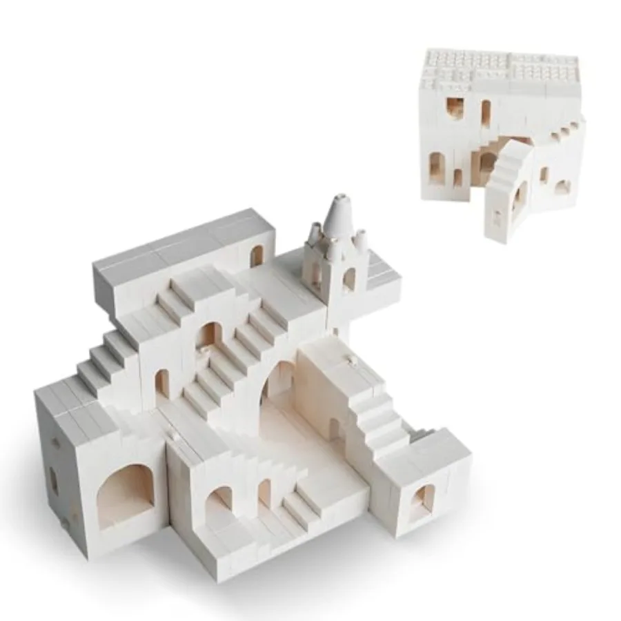 Magic Maze Building Block White Transforming Castle Deformable Building Blocks 660PCS Gifts for Adults
Magic Maze Building Block White Transforming Castle Deformable Building Blocks 660PCS Gifts for Adults