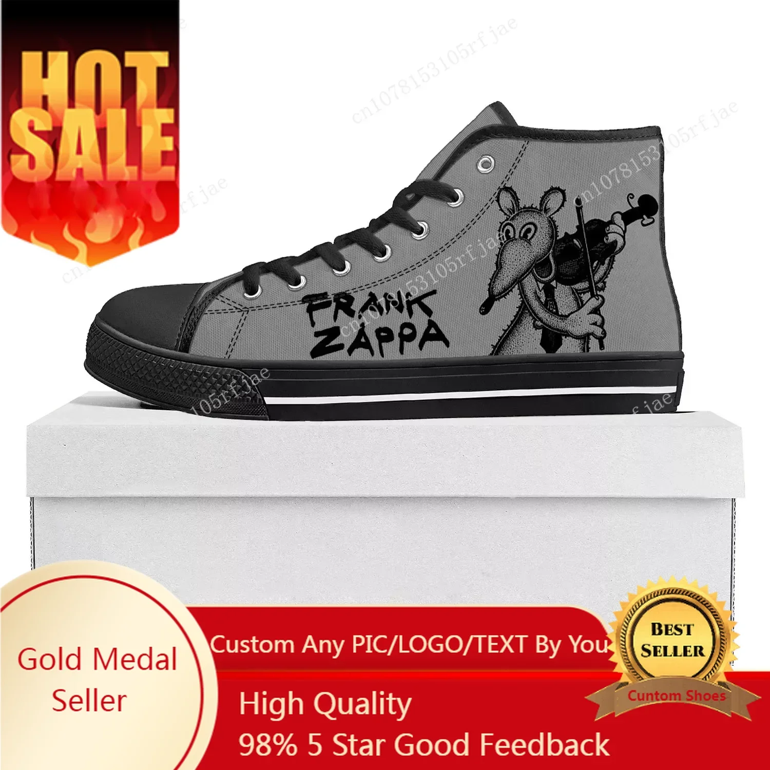Frank Zappa High Top Rock Musician Sneakers Mens Womens Teenager High Quality Canvas Custom Shoe Sneaker Casual Couple Shoes
Frank Zappa High Top Rock Musician Sneakers Mens Womens Teenager High Quality Canvas Custom Shoe Sneaker Casual Couple Shoes