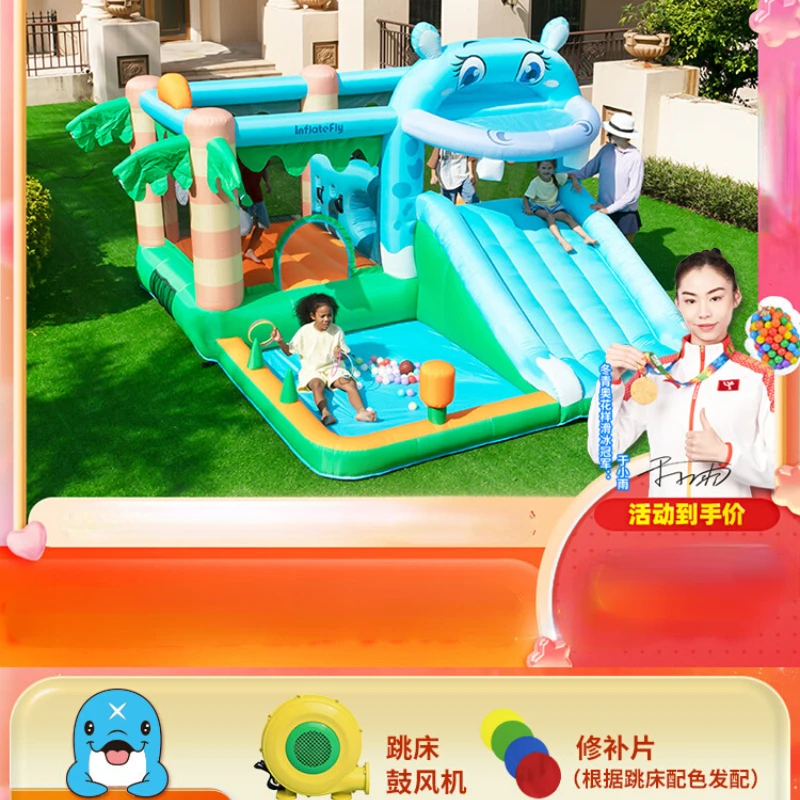 Household Inflatable Castle Small Ball Pool Trampoline Slide Trampoline Toy House
Household Inflatable Castle Small Ball Pool Trampoline Slide Trampoline Toy House