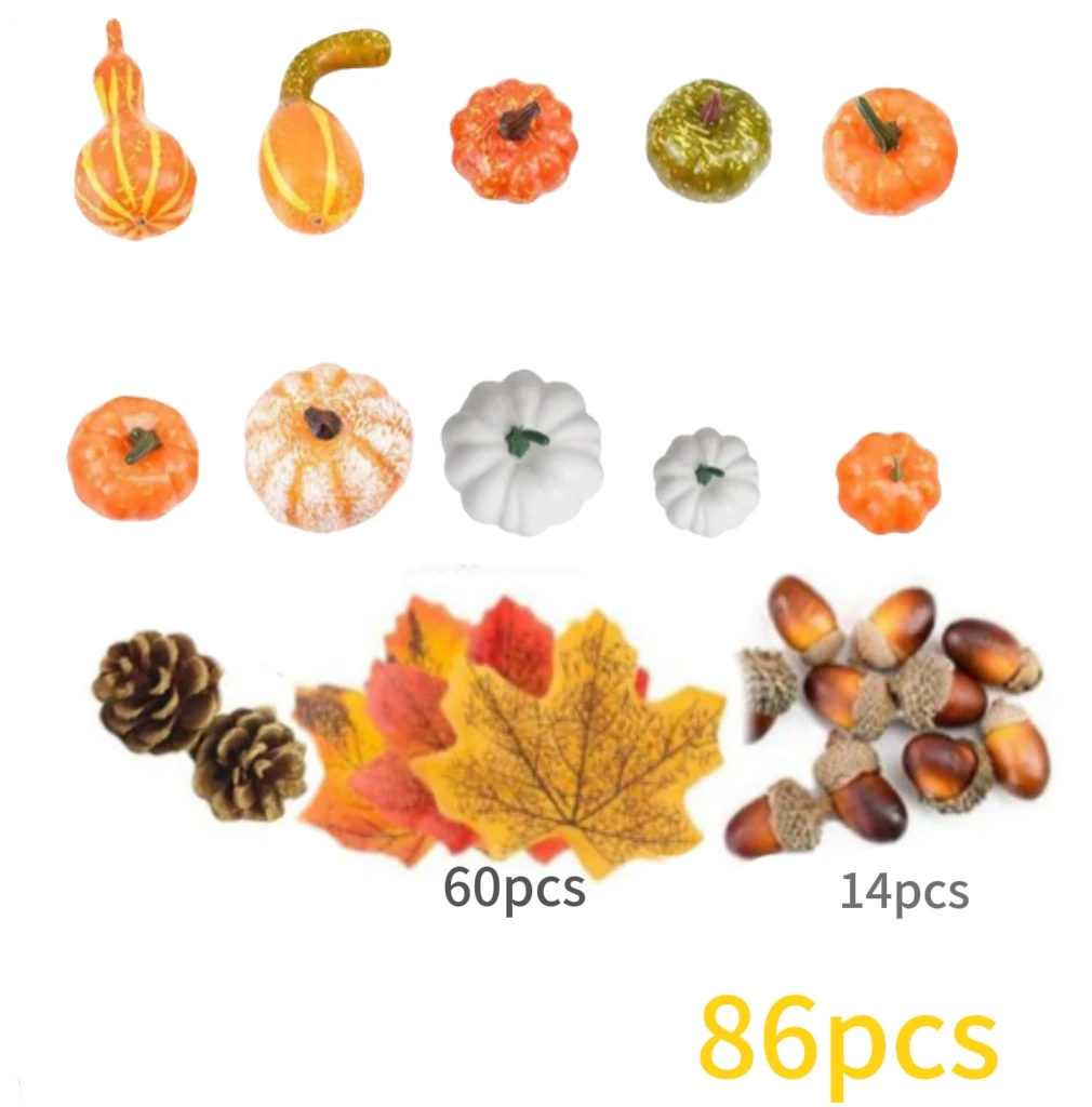 Halloween Decoration Simulation Pumpkin Fall Decor Set Mini Pumpkin Model For Thanksgiving Halloween Holiday Decorative Ornament
Halloween Decoration Simulation Pumpkin Fall Decor Set Mini Pumpkin Model For Thanksgiving Halloween Holiday Decorative Ornament