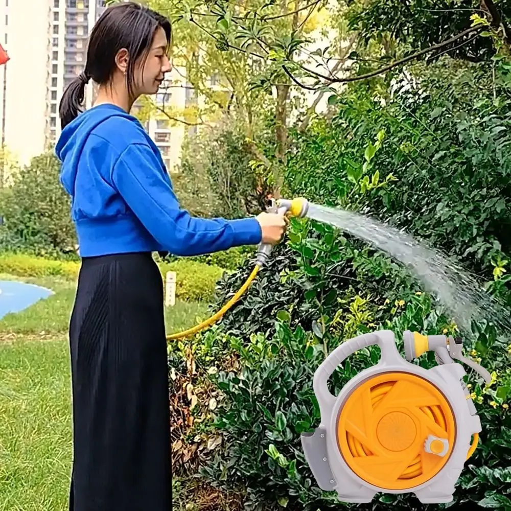 Portable 15m High Pressure Water Hose 7-in-1 Retractable Garden Watering Kit with Storage Rack Car Washing Set Outdoor Cleaning
Portable 15m High Pressure Water Hose 7-in-1 Retractable Garden Watering Kit with Storage Rack Car Washing Set Outdoor Cleaning