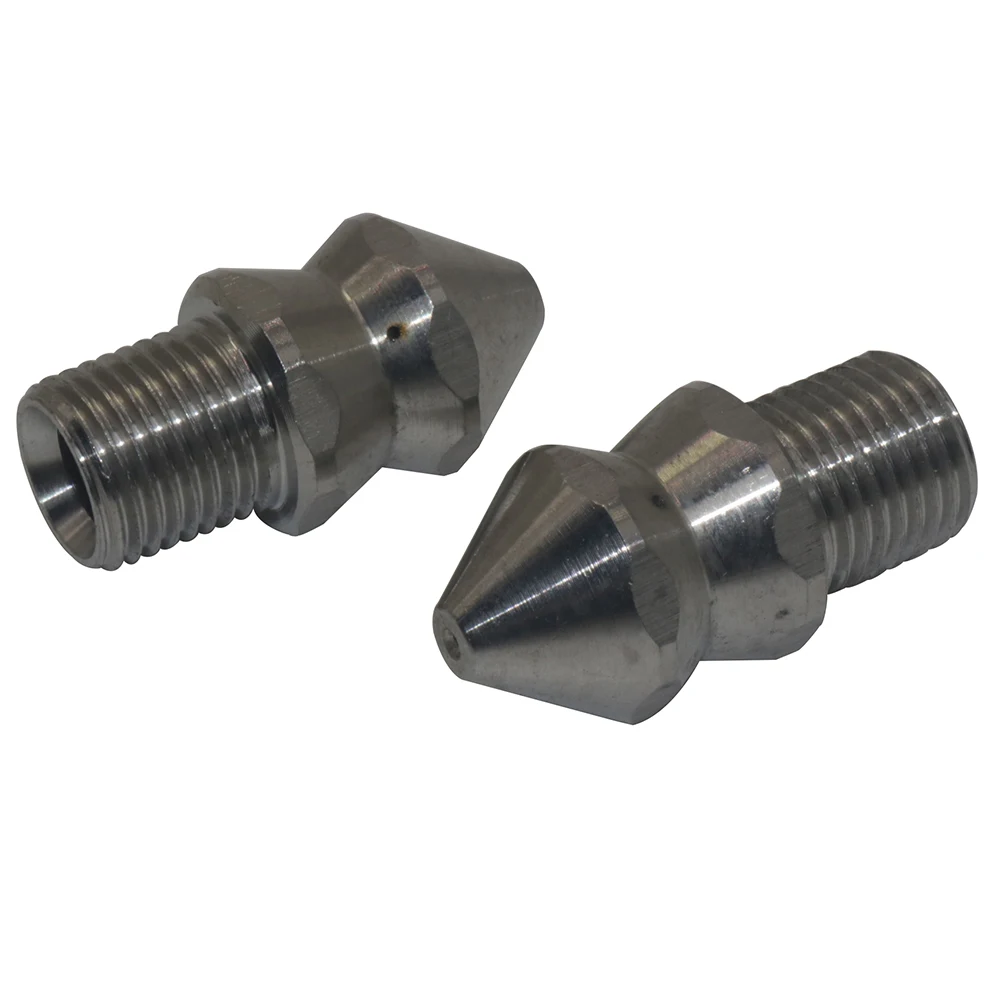 1/4 outer wire stainless steel high-pressure pipeline cleaning nozzle sewer cleaning water mouse nozzle
1/4 outer wire stainless steel high-pressure pipeline cleaning nozzle sewer cleaning water mouse nozzle