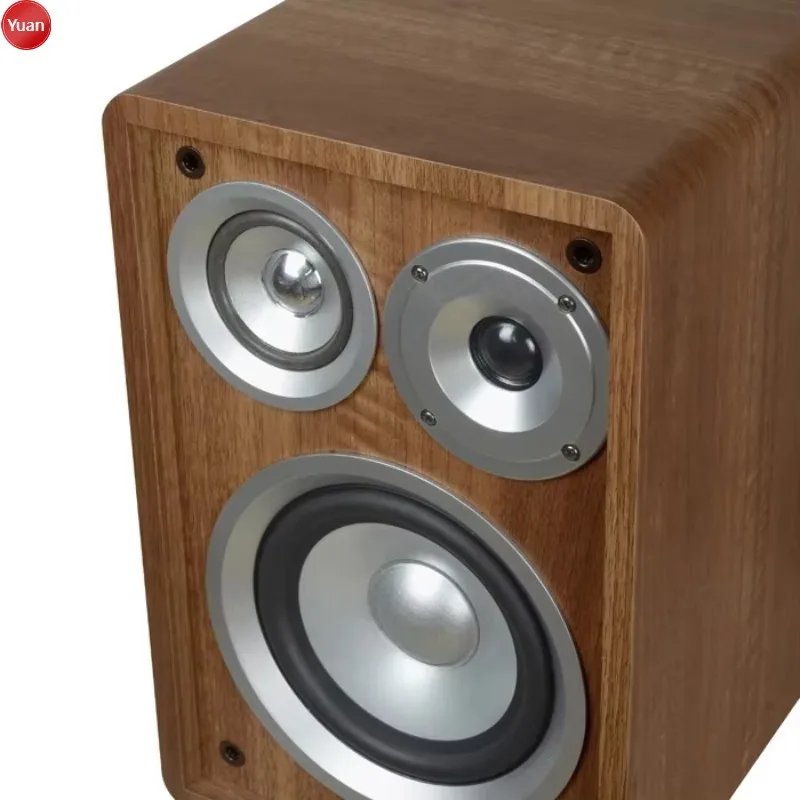 Passive Wooden Enclosure 100W 6.5" Woofer 3 Way Computer Stereo Studio Audiophile Hifi Home Theater System Bookshelf Speaker
Passive Wooden Enclosure 100W 6.5" Woofer 3 Way Computer Stereo Studio Audiophile Hifi Home Theater System Bookshelf Speaker